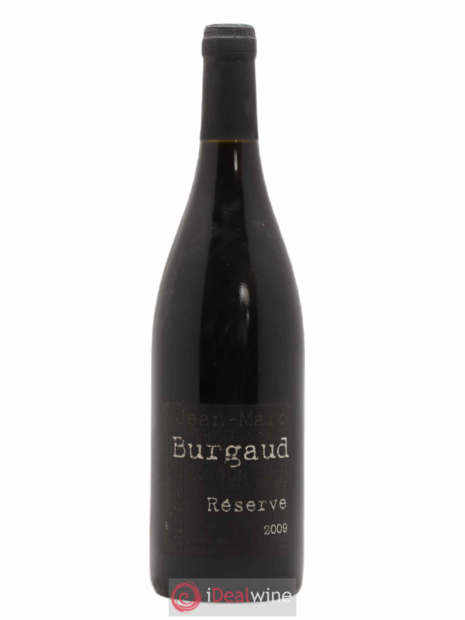 Morgon Réserve Jean-Marc Burgaud (Domaine) 2009 - Lot de 1 bouteille - 0