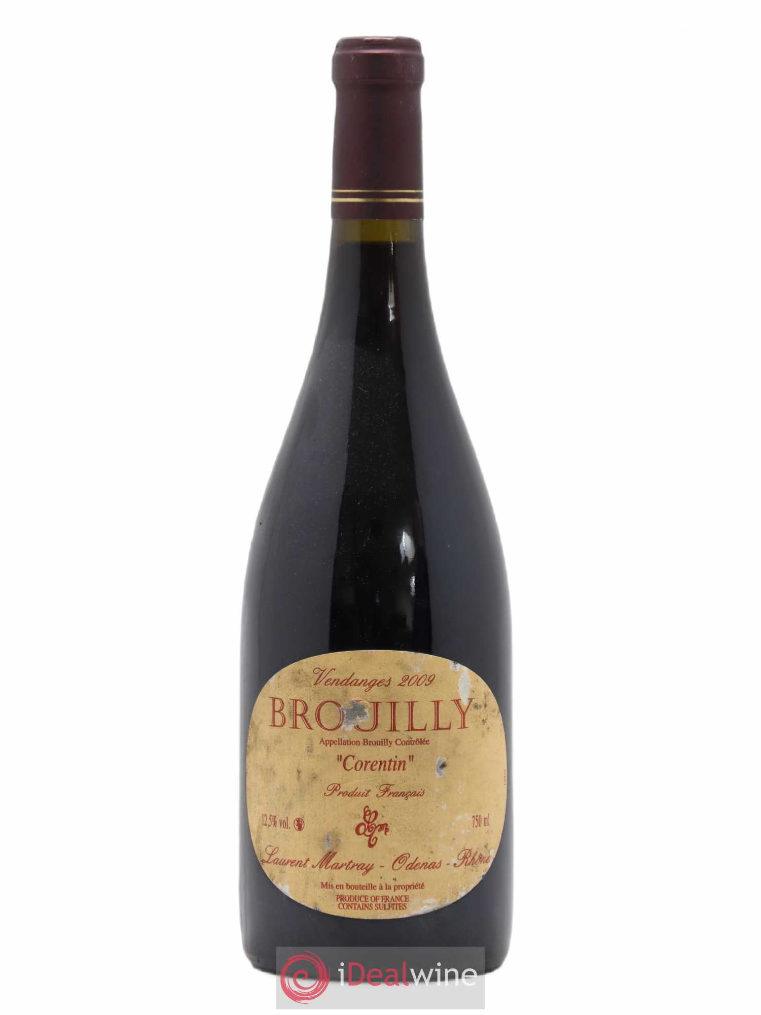 Brouilly Martray Corentin (sans prix de réserve) 2009 - Posten von 1 Flasche - 0