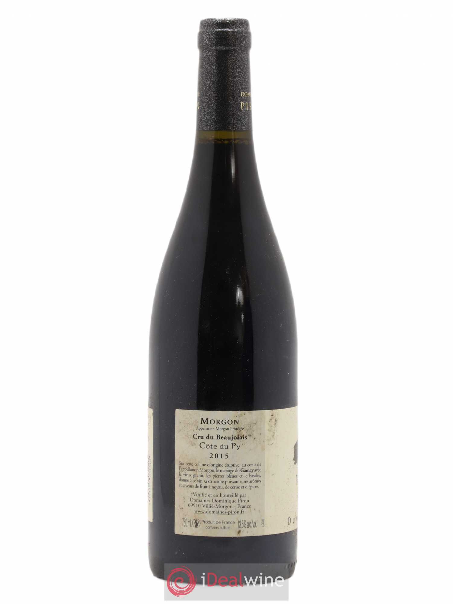 Morgon Côte du Py Dominique Piron (Domaine) 2015 - Lot de 1 bouteille - 1
