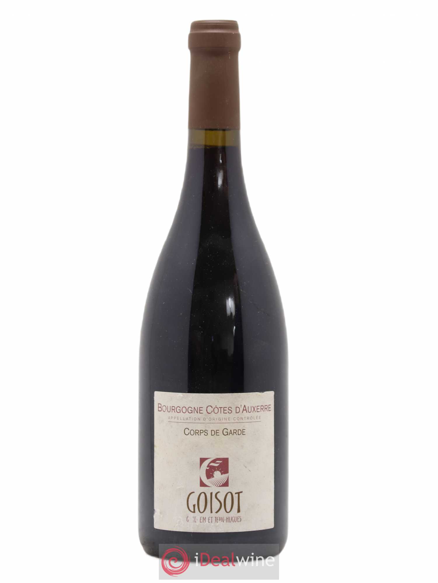 Bourgogne Côtes d'Auxerre Corps de Garde Goisot 2012 - Lot de 1 bouteille - 0