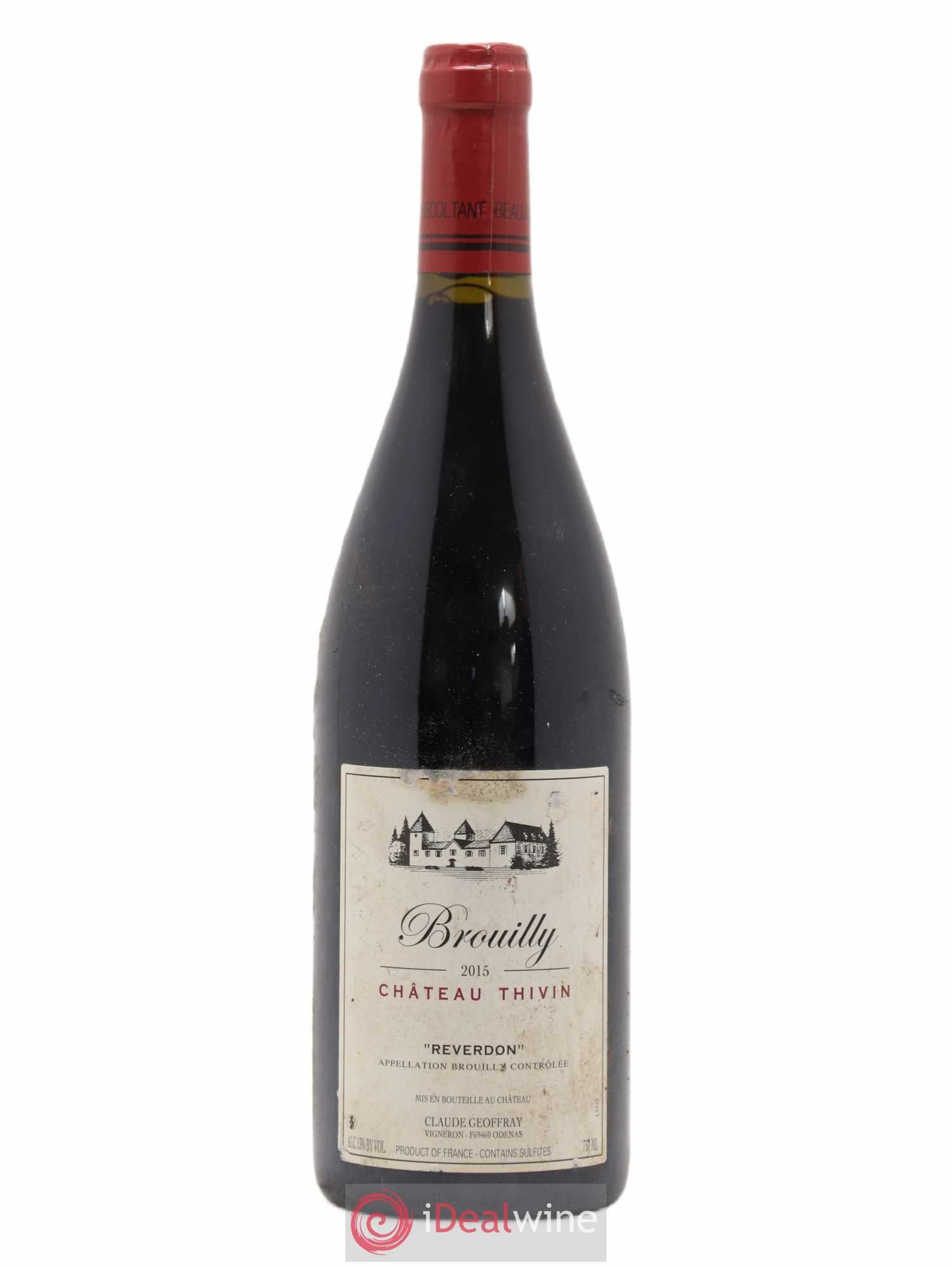 Brouilly Thivin Reverdon 2015 - Posten von 1 Flasche - 0
