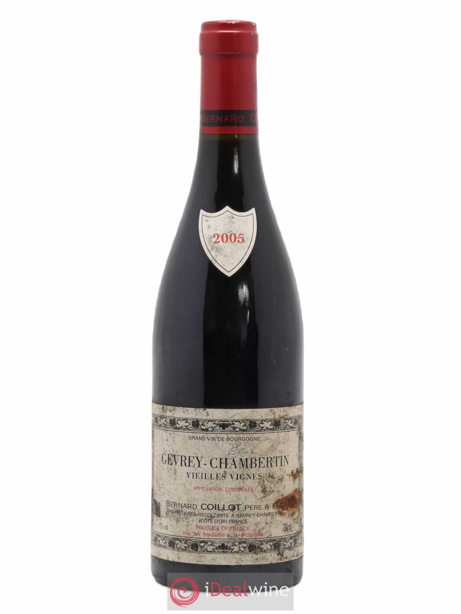 Gevrey-Chambertin Coillot Vieilles vignes 2005 - Posten von 1 Flasche - 0