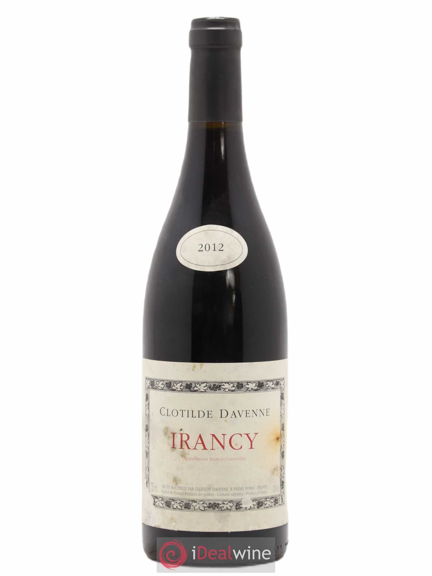 Irancy Davenne 2012 - Posten von 1 Flasche - 0