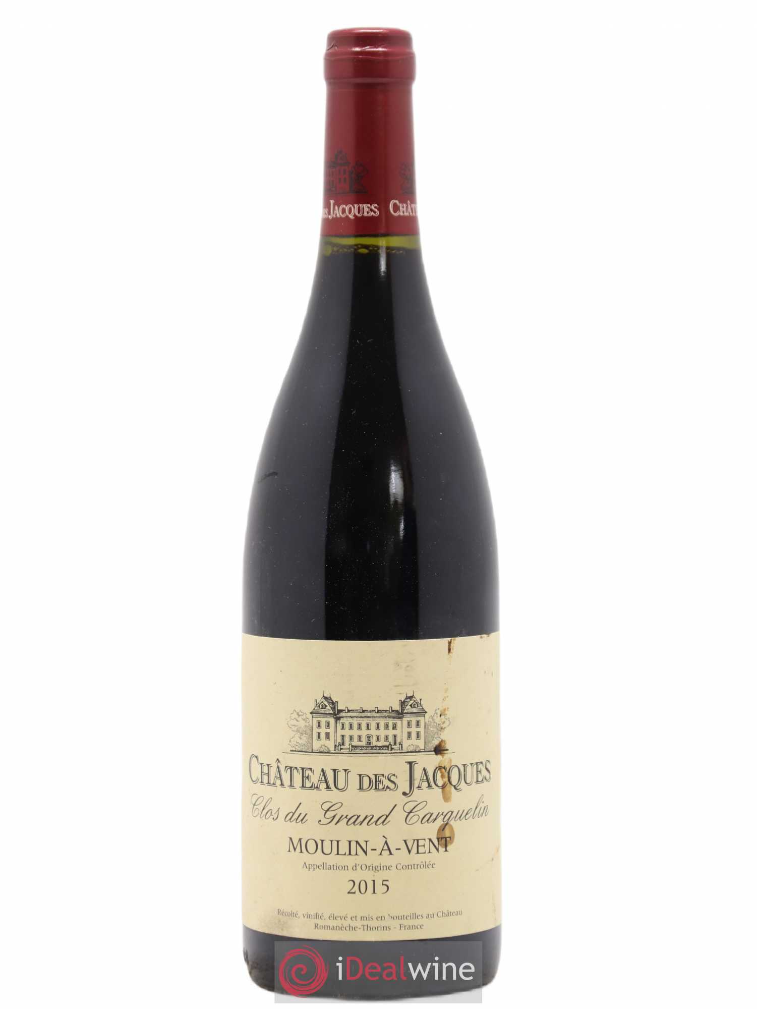 Moulin-à-Vent Clos du Grand Carquelin Château des Jacques 2015 - Lot de 1 bouteille - 0