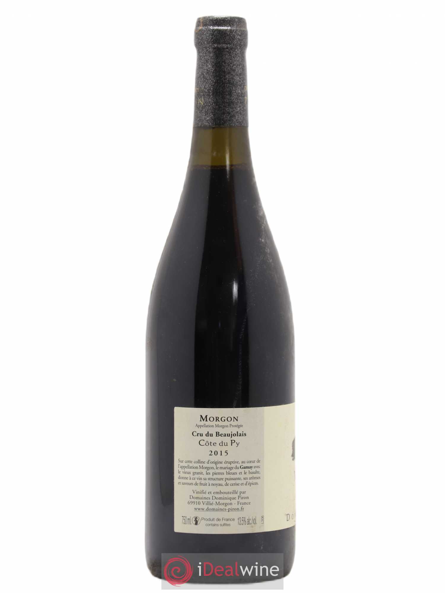 Morgon Côte du Py Dominique Piron (Domaine) 2015 - Lot de 1 bouteille - 1