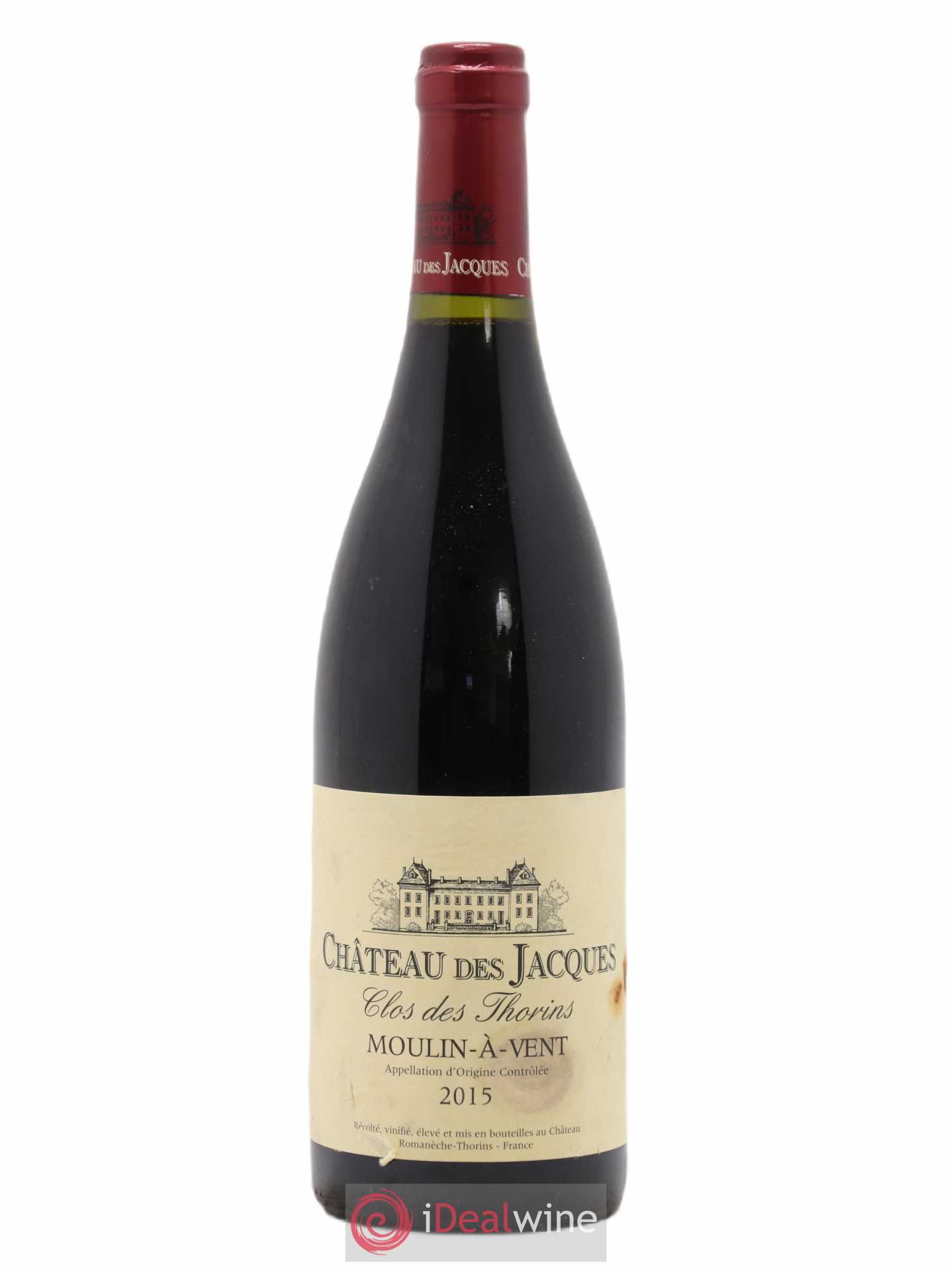 Moulin-à-Vent Clos des Thorins Château des Jacques 2015 - Lot de 1 bouteille - 0
