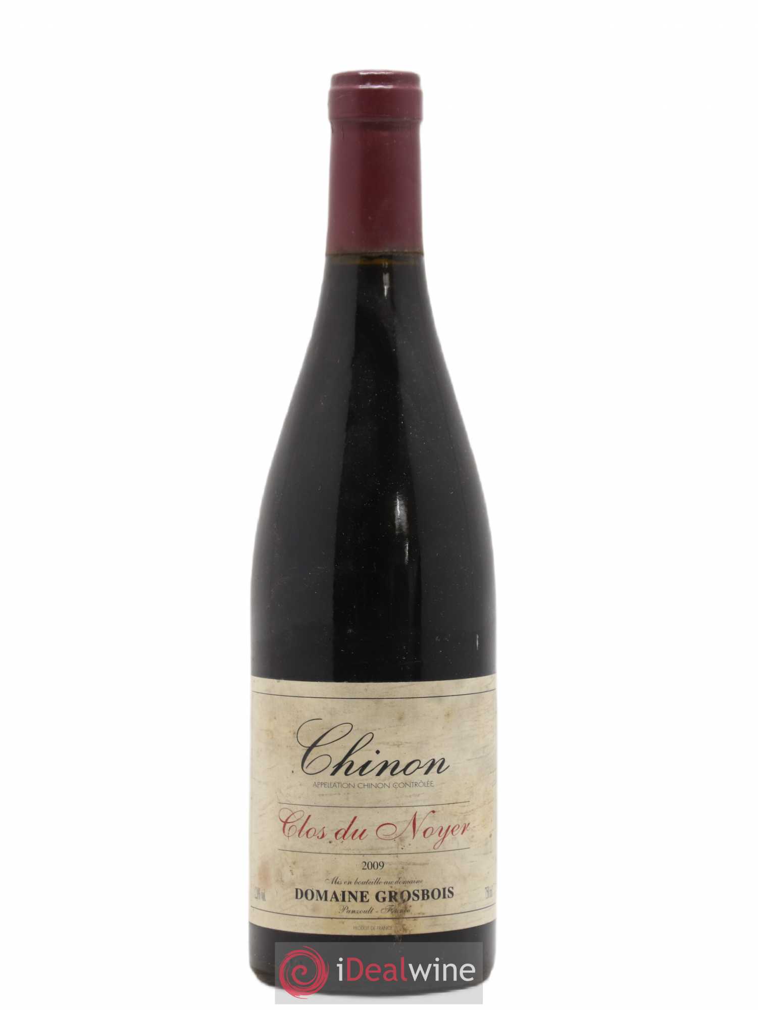 Chinon Grosbois Clos du Noyer 2009 - Posten von 1 Flasche - 0