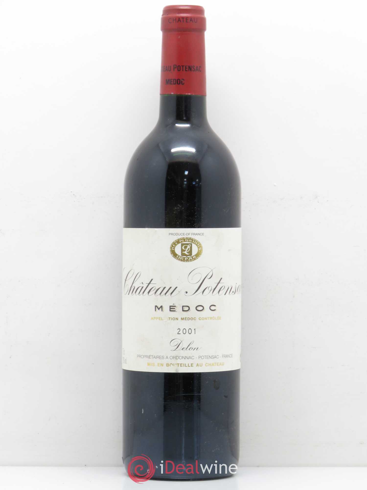 Château Potensac 2001 - Lot de 1 bouteille - 0