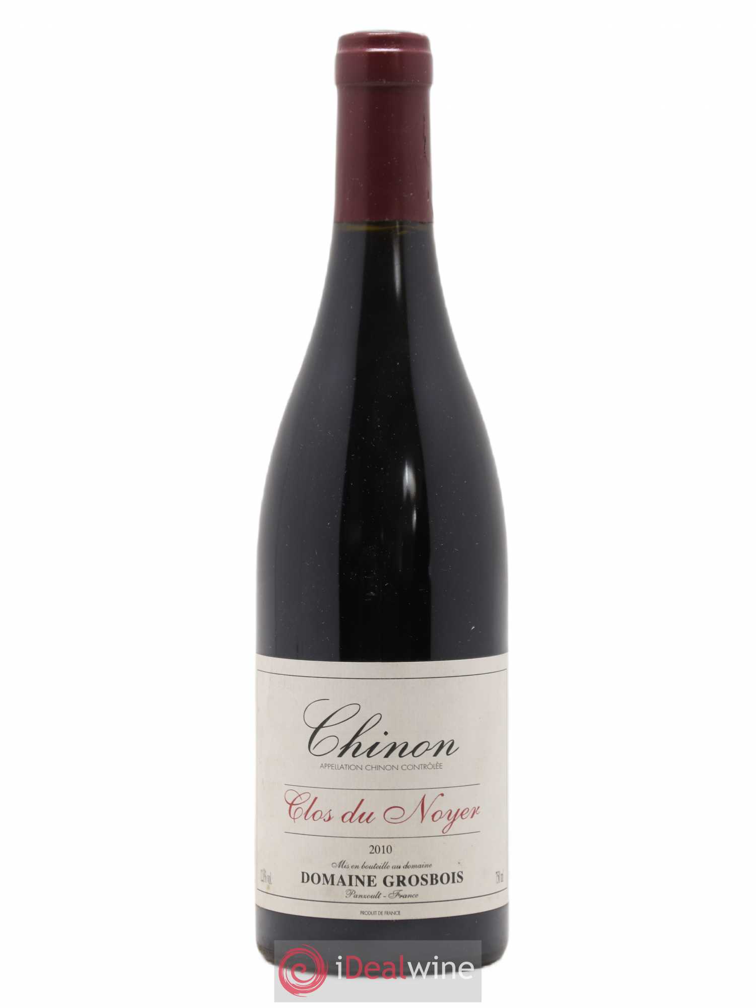 Chinon Grosbois Clos du Noyer 2010 - Posten von 1 Flasche - 0