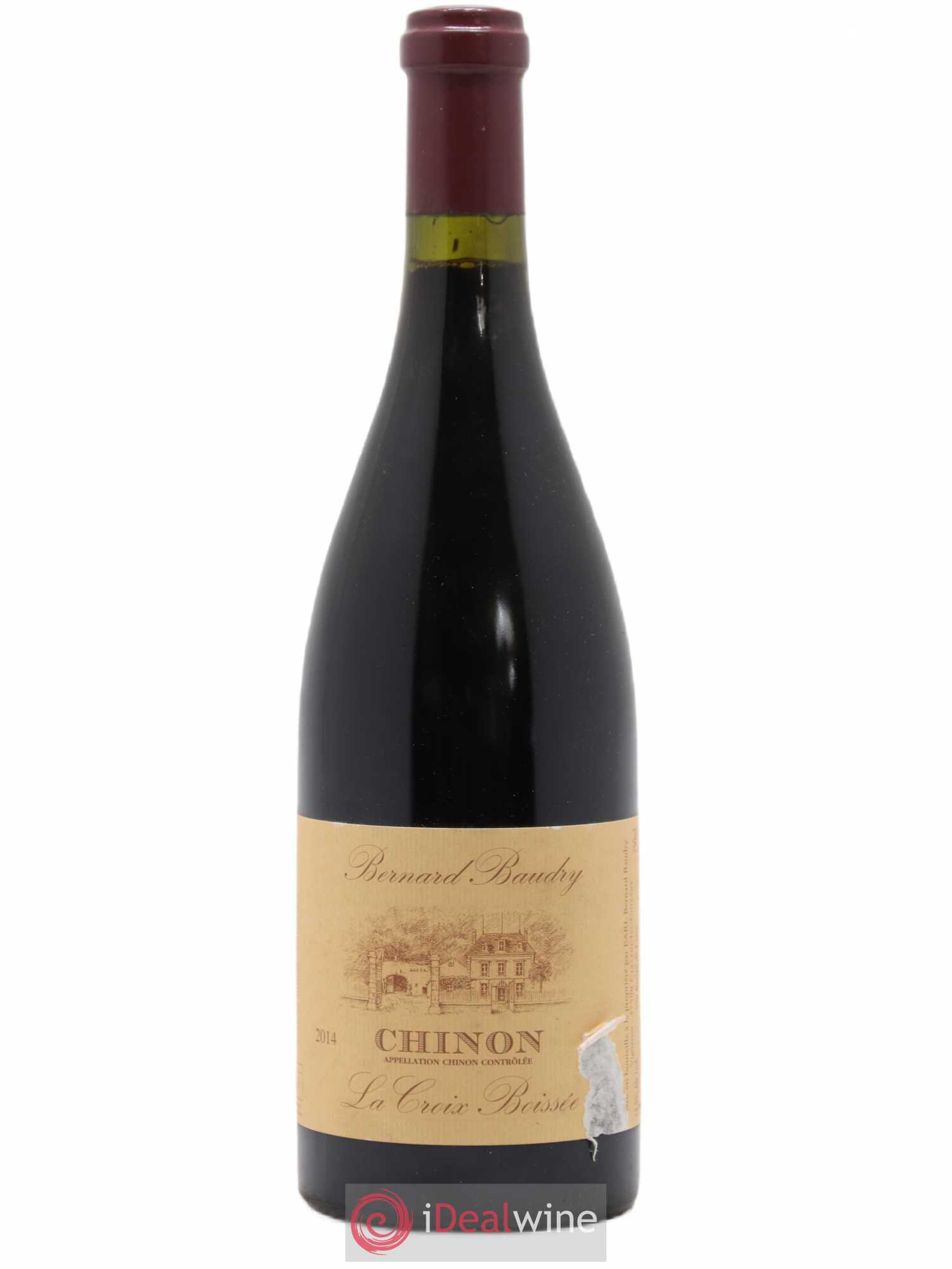 Chinon La Croix Boissée Bernard Baudry 2014 - Lot de 1 bouteille - 0