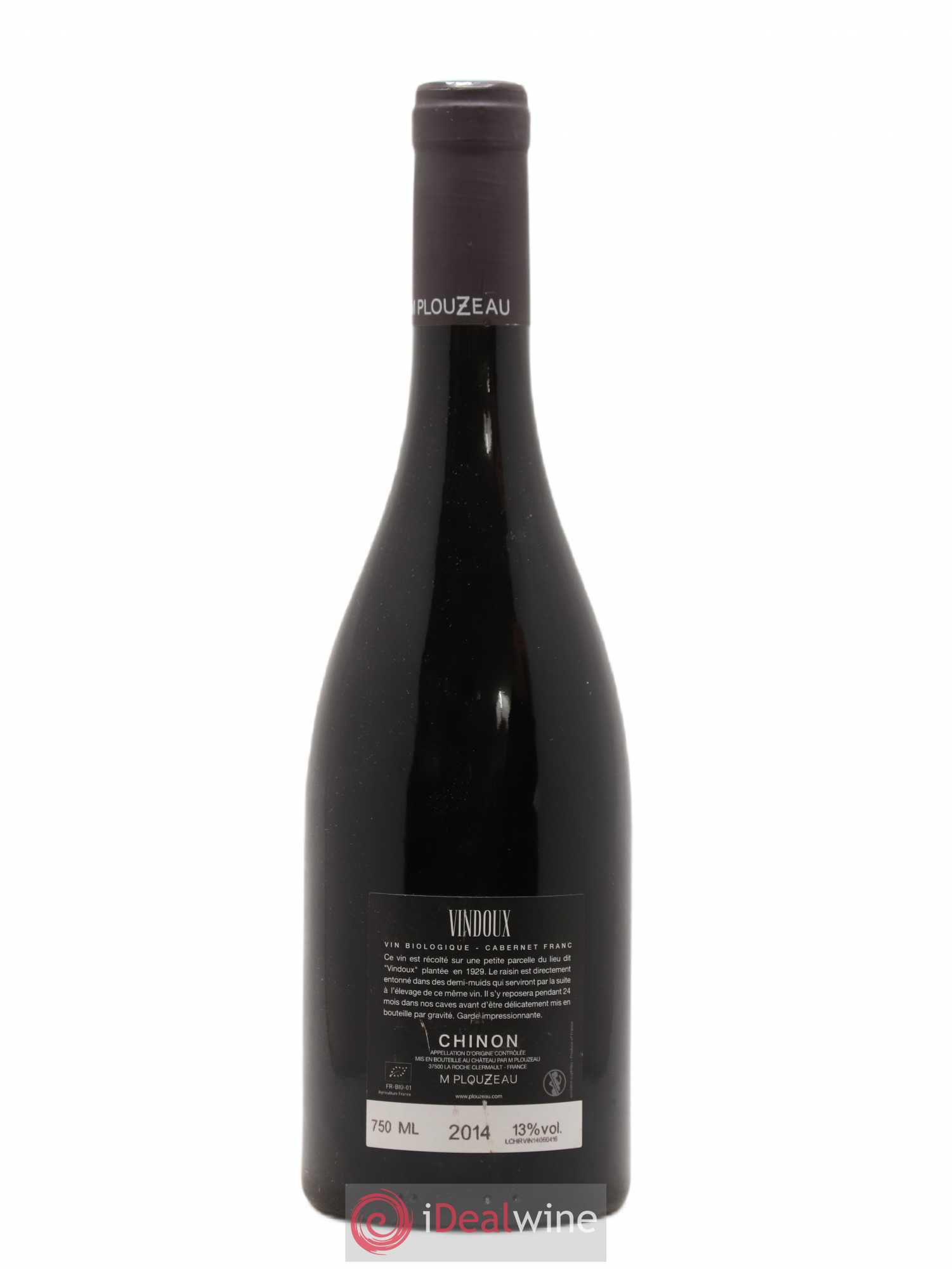 Chinon Plouzeau Integrale Vindoux 2014 - Posten von 1 Flasche - 1