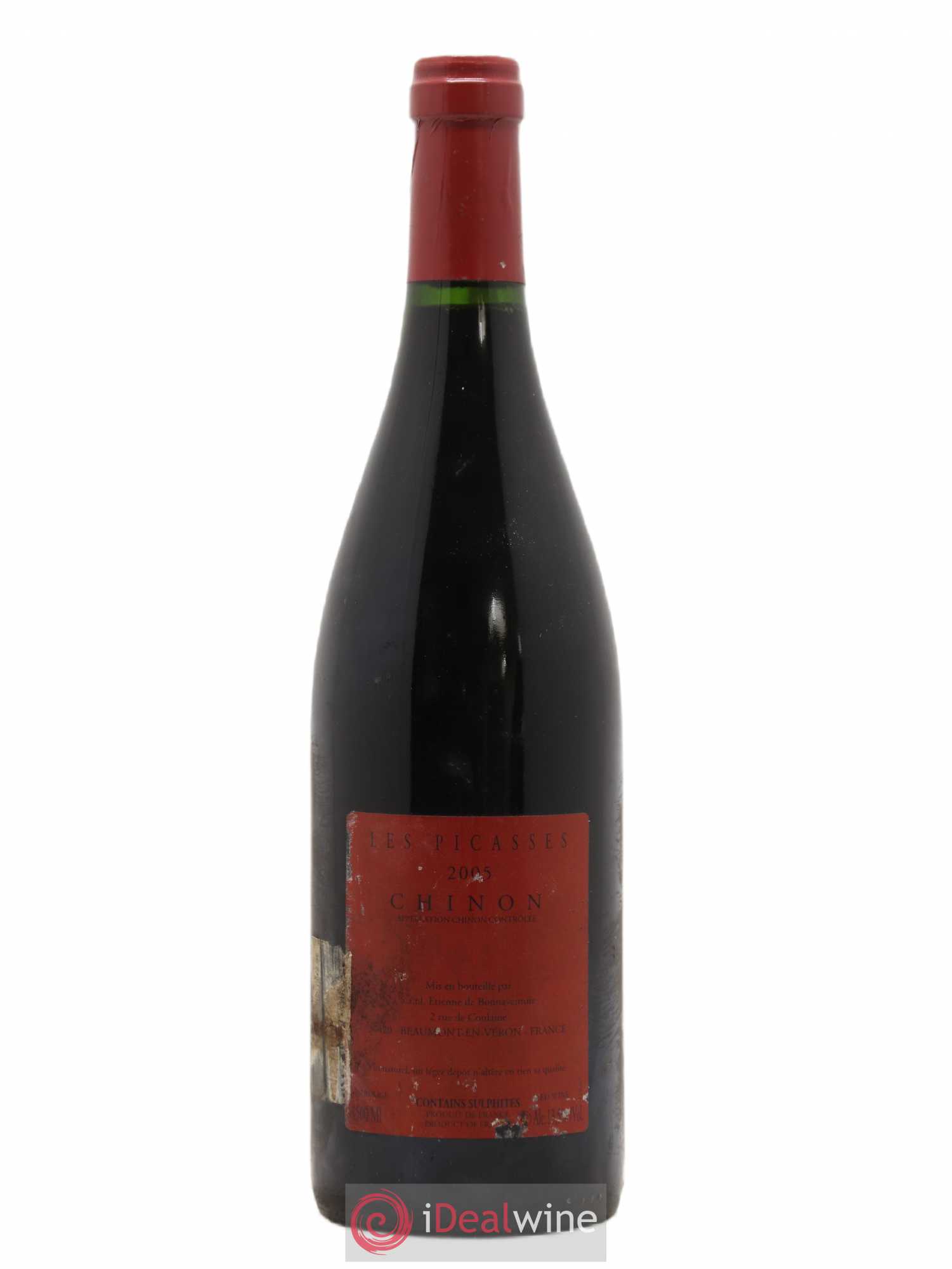 Chinon Les Picasses Château de Coulaine 2005 - Lot de 1 bouteille - 1