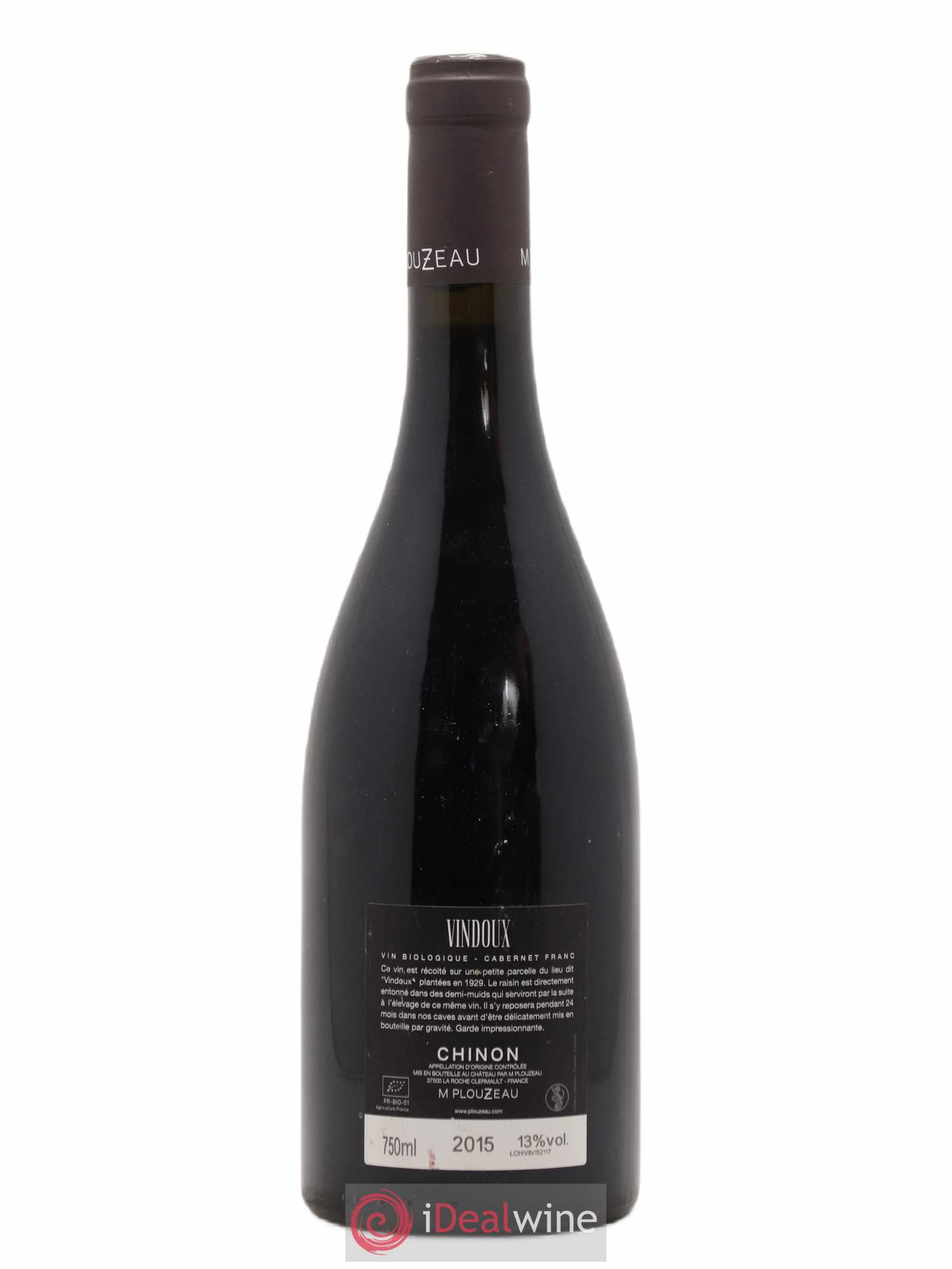 Chinon Plouzeau Integrale Vindoux 2015 - Posten von 1 Flasche - 1