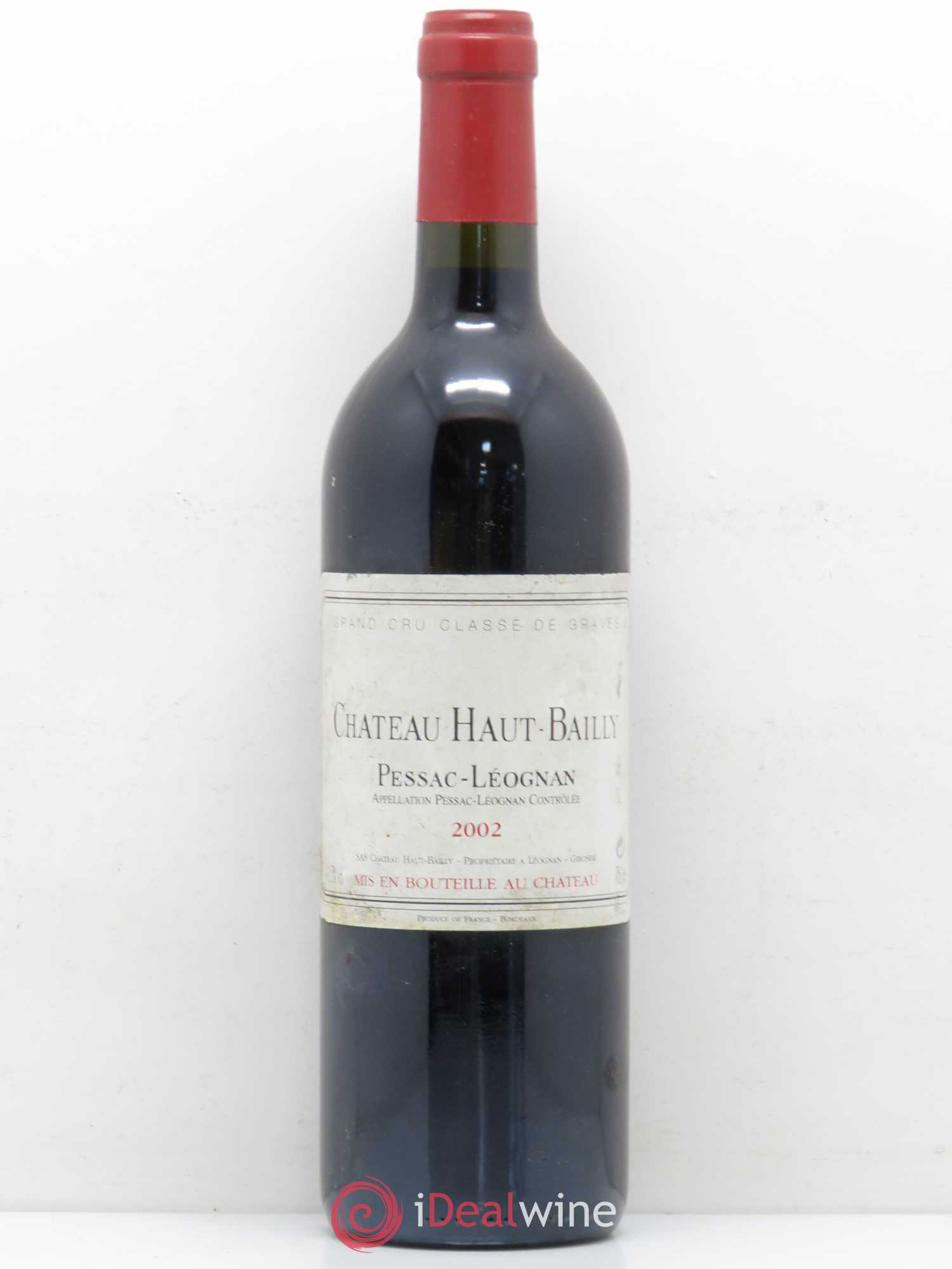 Château Haut-Bailly Cru Classé de Graves 2002 - Lot de 1 bouteille - 0