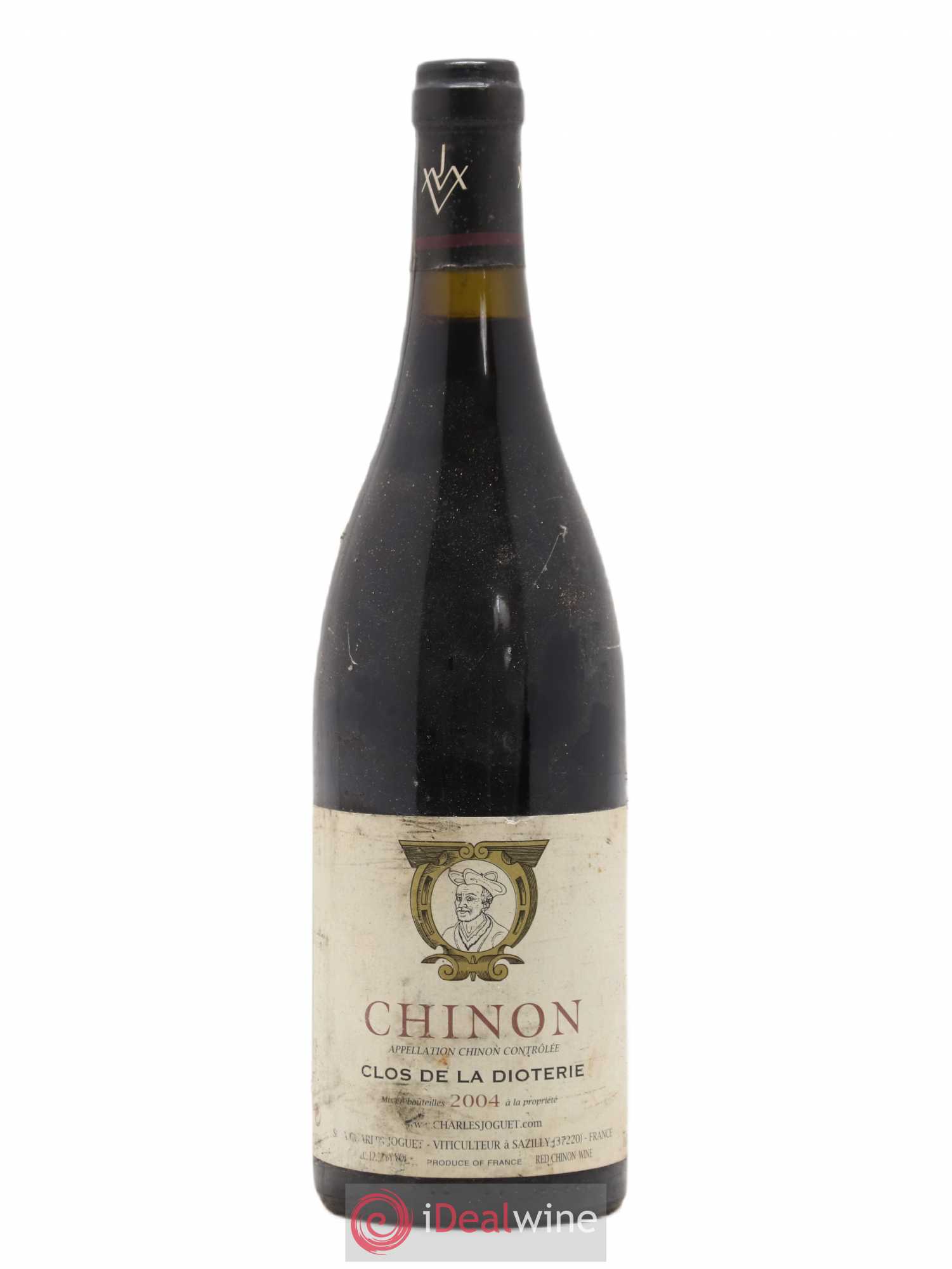 Chinon Clos de La Dioterie Charles Joguet 2004 - Lot de 1 bouteille - 0