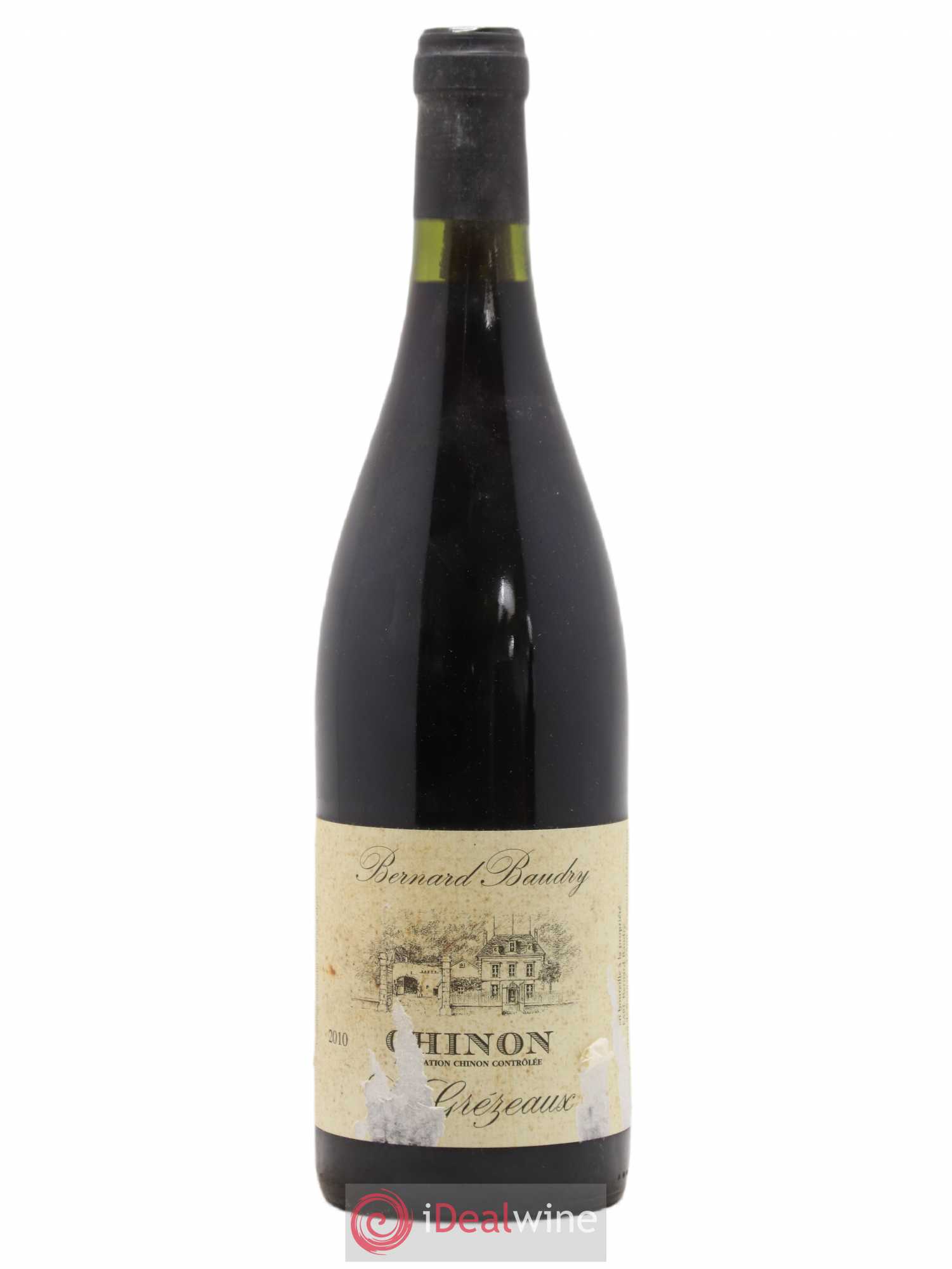 Chinon Les Grézeaux Bernard Baudry 2010 - Lot de 1 bouteille - 0
