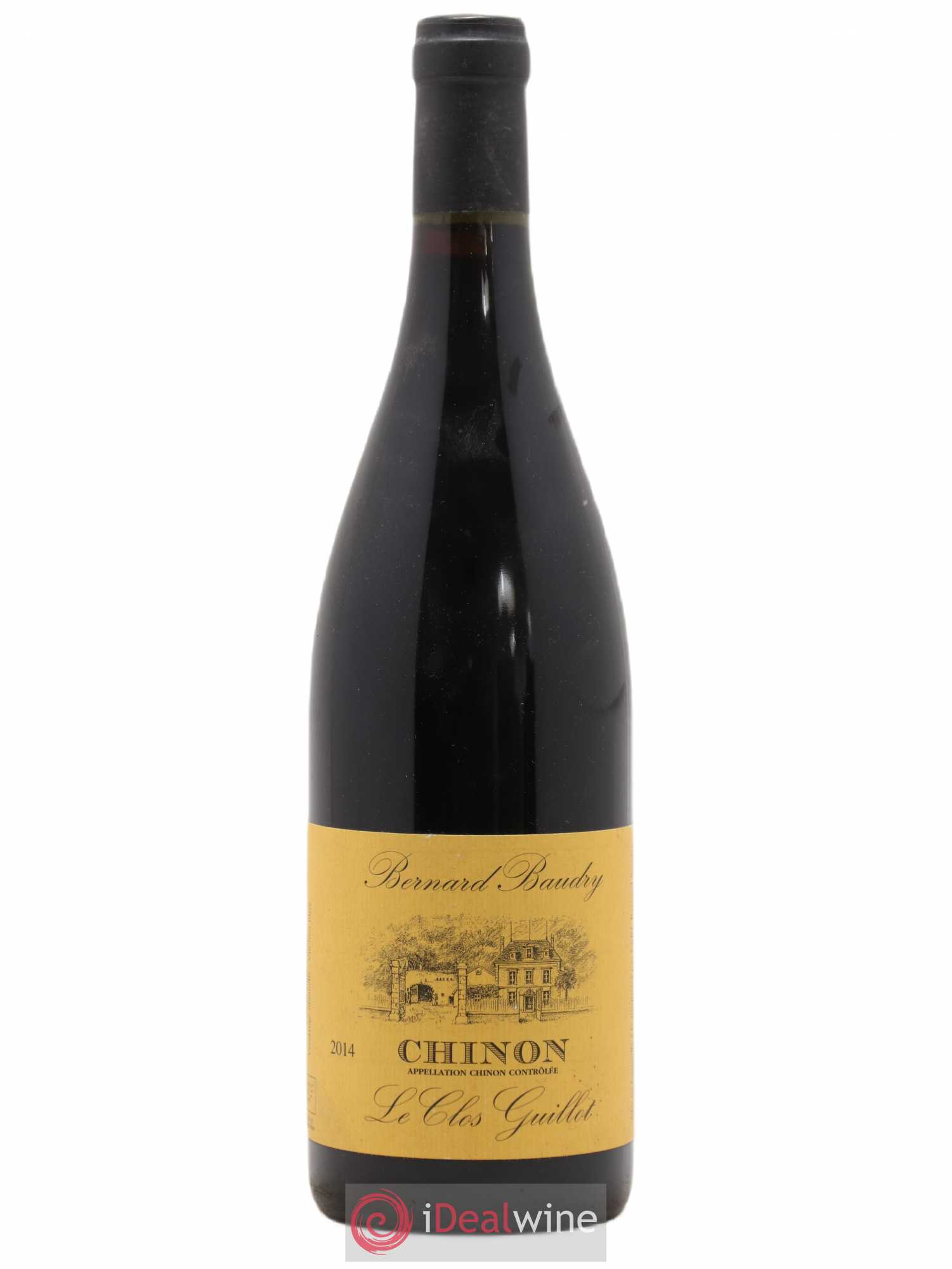 Chinon Le Clos Guillot Bernard Baudry 2014 - Lot de 1 bouteille - 0