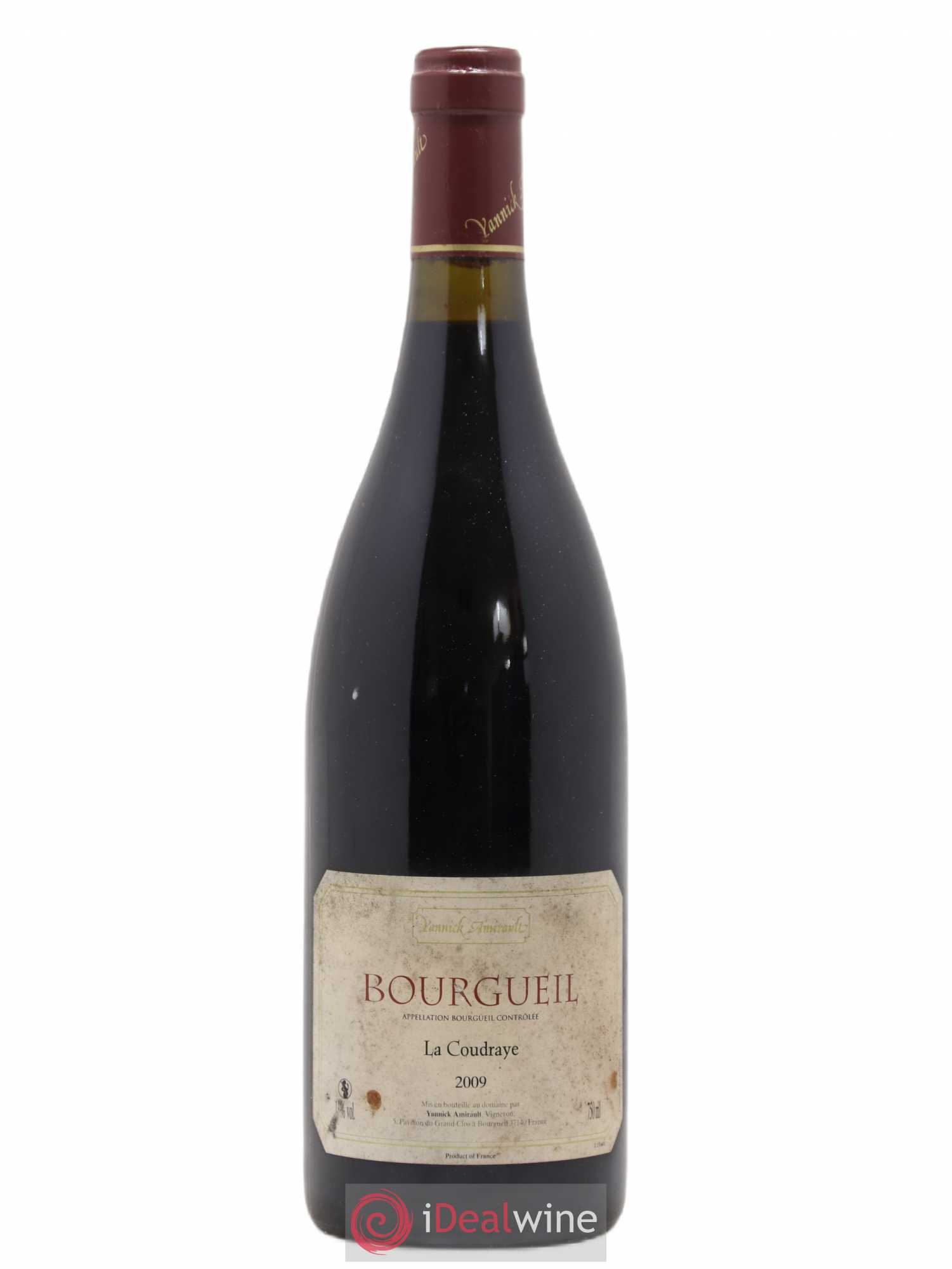 Bourgueil La Coudraye Yannick Amirault (Domaine) 2009 - Lot de 1 bouteille - 0