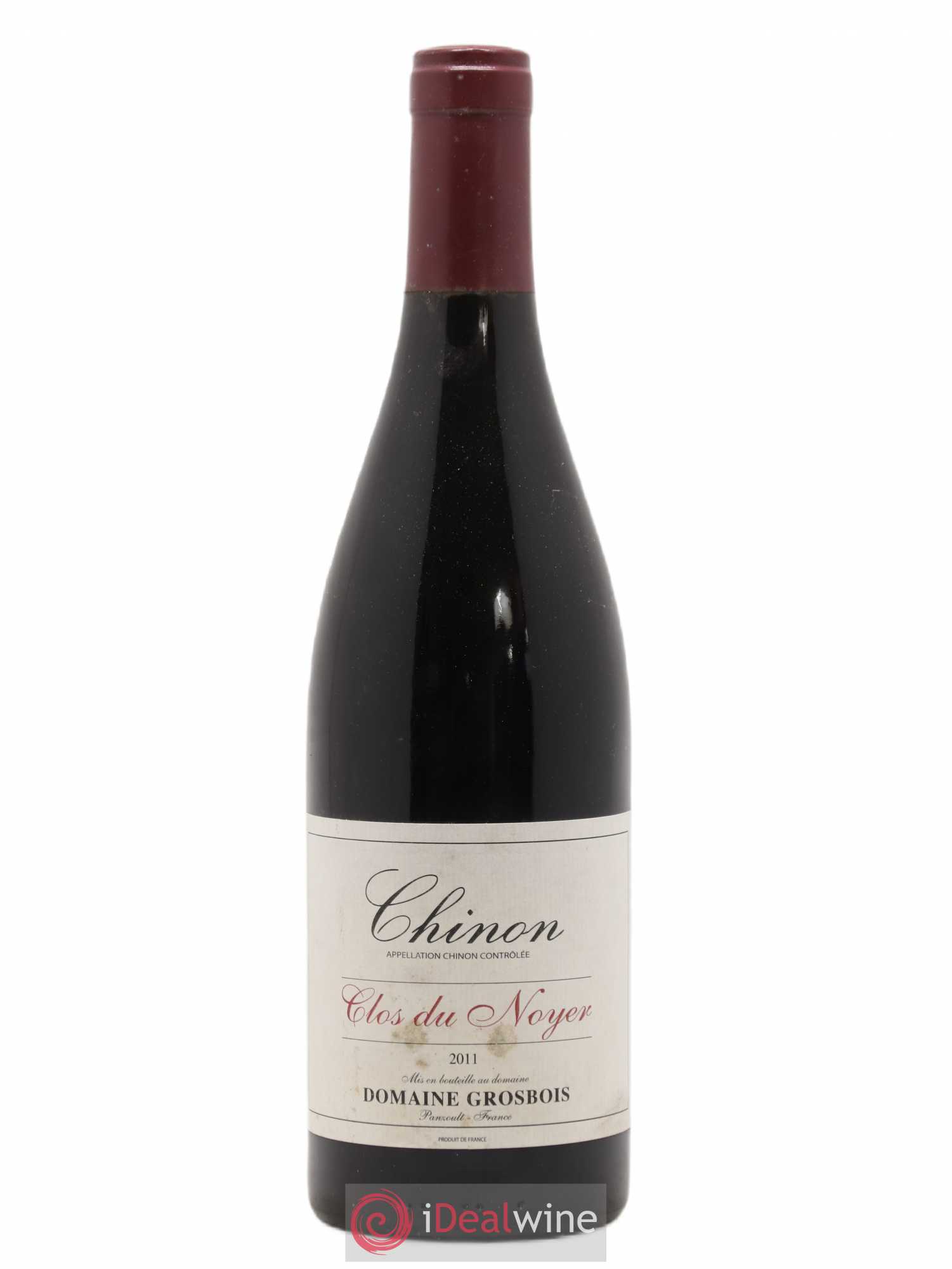Chinon Grosbois Clos du Noyer 2011 - Posten von 1 Flasche - 0