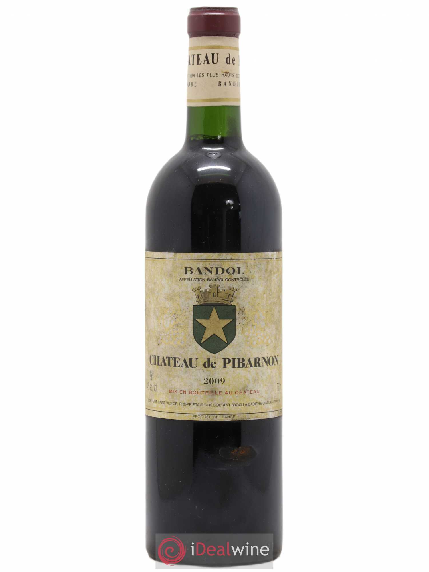 Bandol Château de Pibarnon Comte de Saint-Victor 2009 - Lot de 1 bouteille - 0