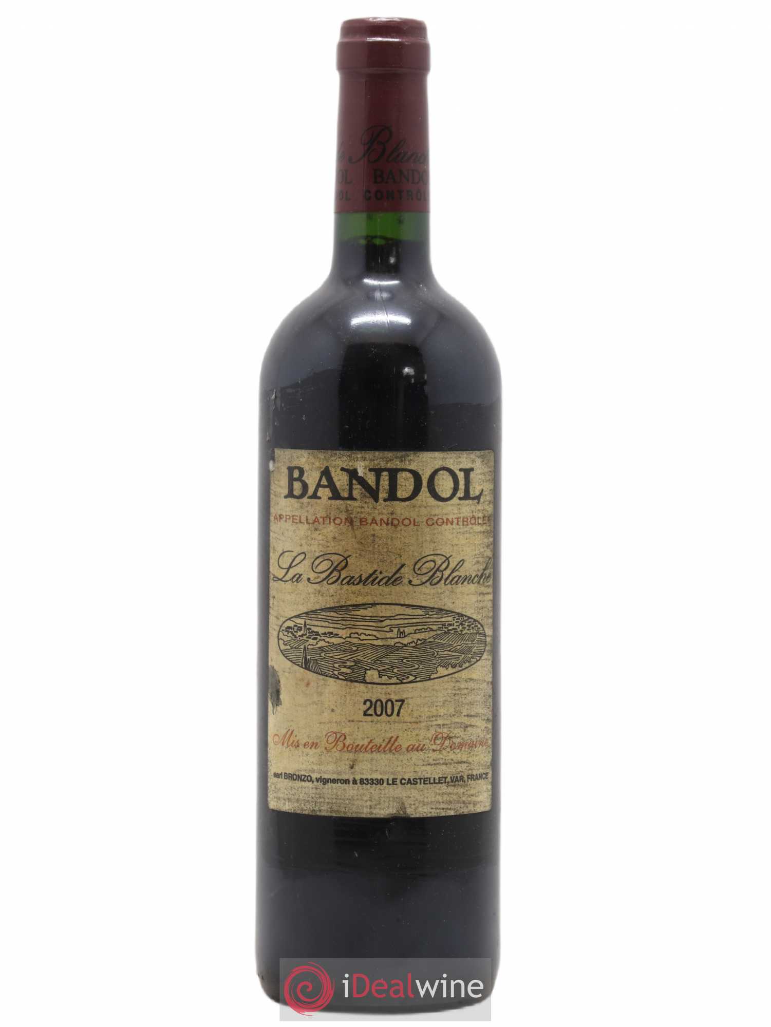 Bandol La Bastide Blanche Famille Bronzo 2007 - Lot de 1 bouteille - 0