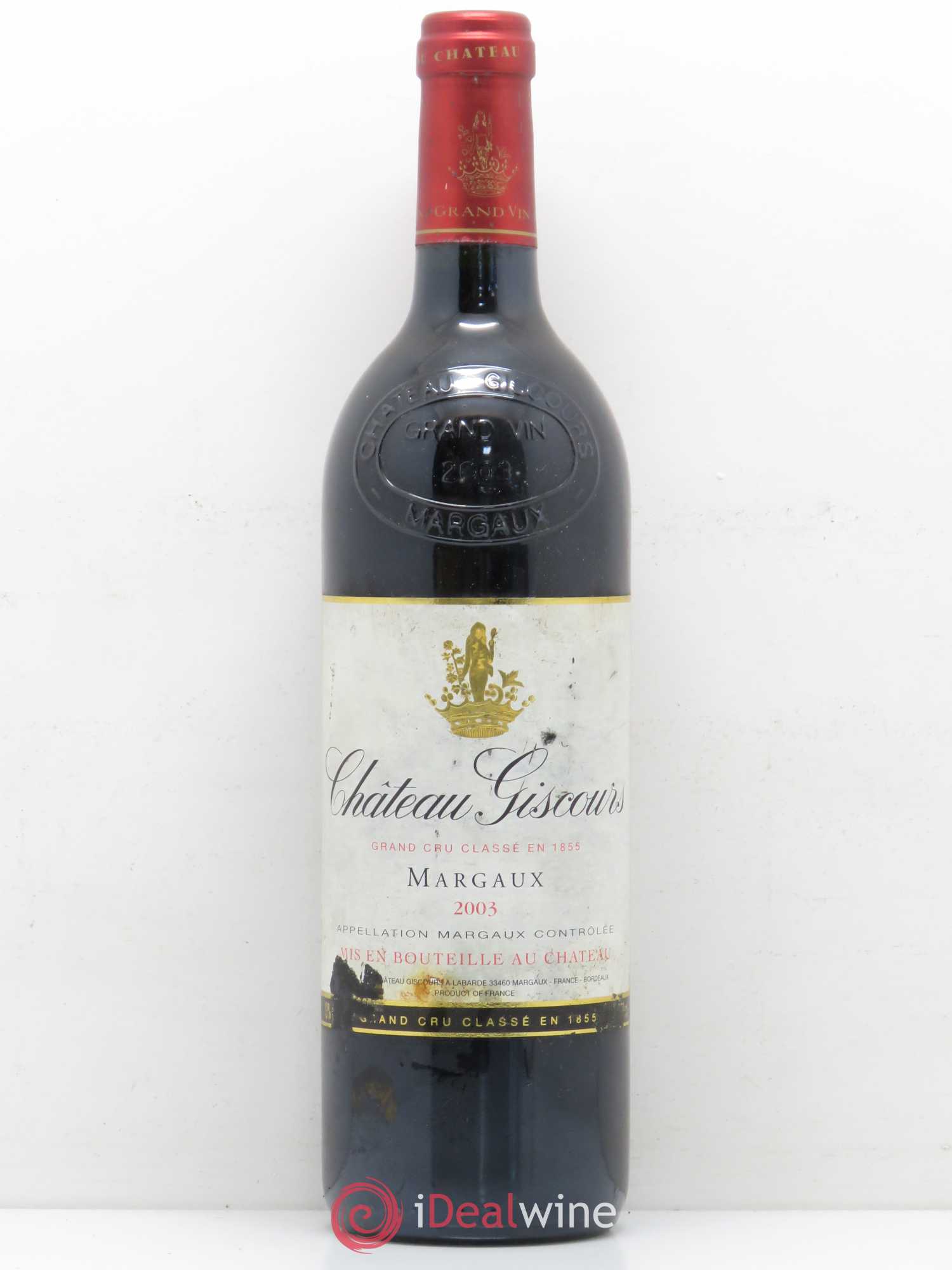 Château Giscours 3ème Grand Cru Classé 2003 - Lot de 1 bouteille - 0