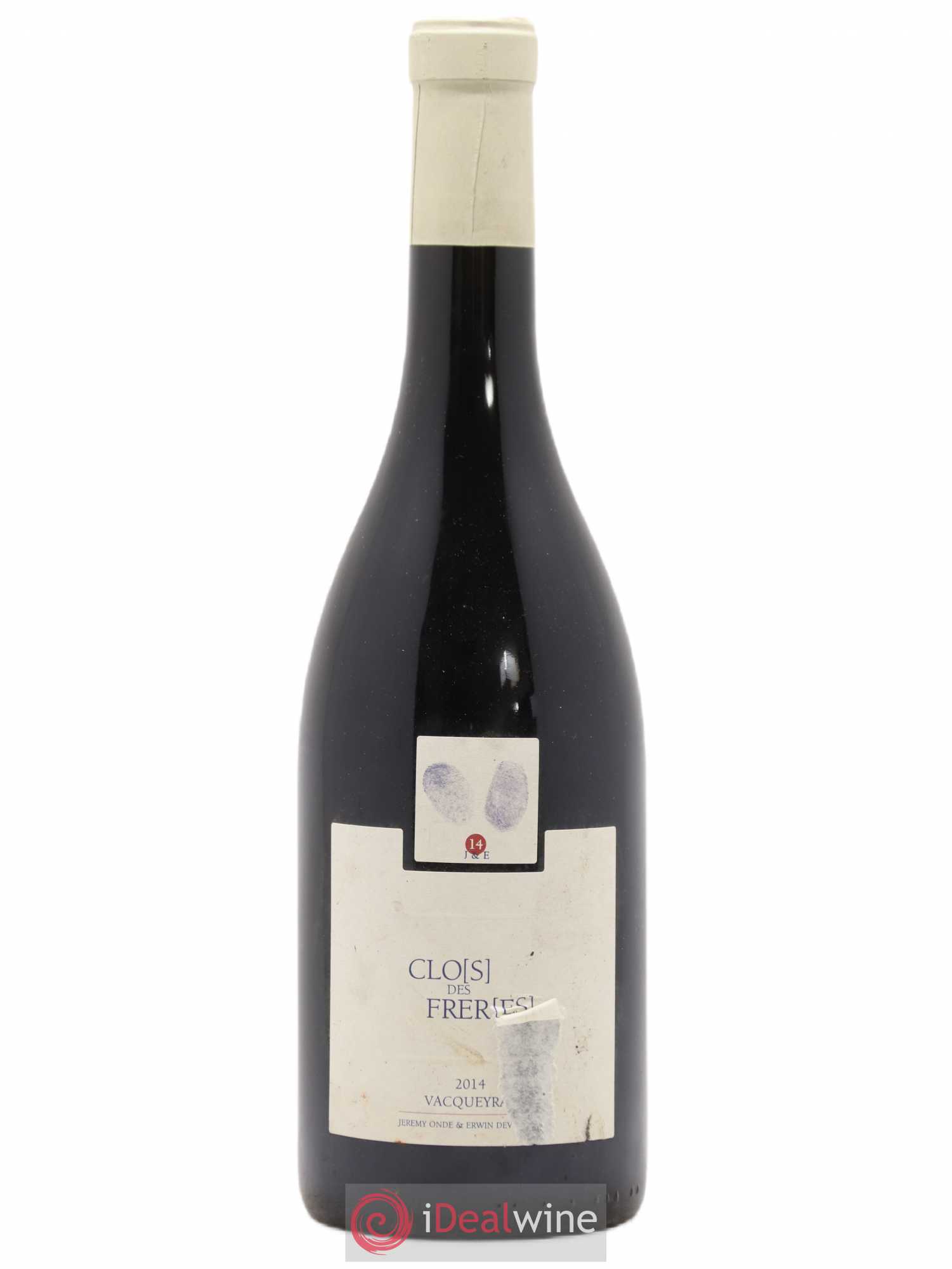 Vacqueyras Ondines Clos Freres 2014 - Posten von 1 Flasche - 0
