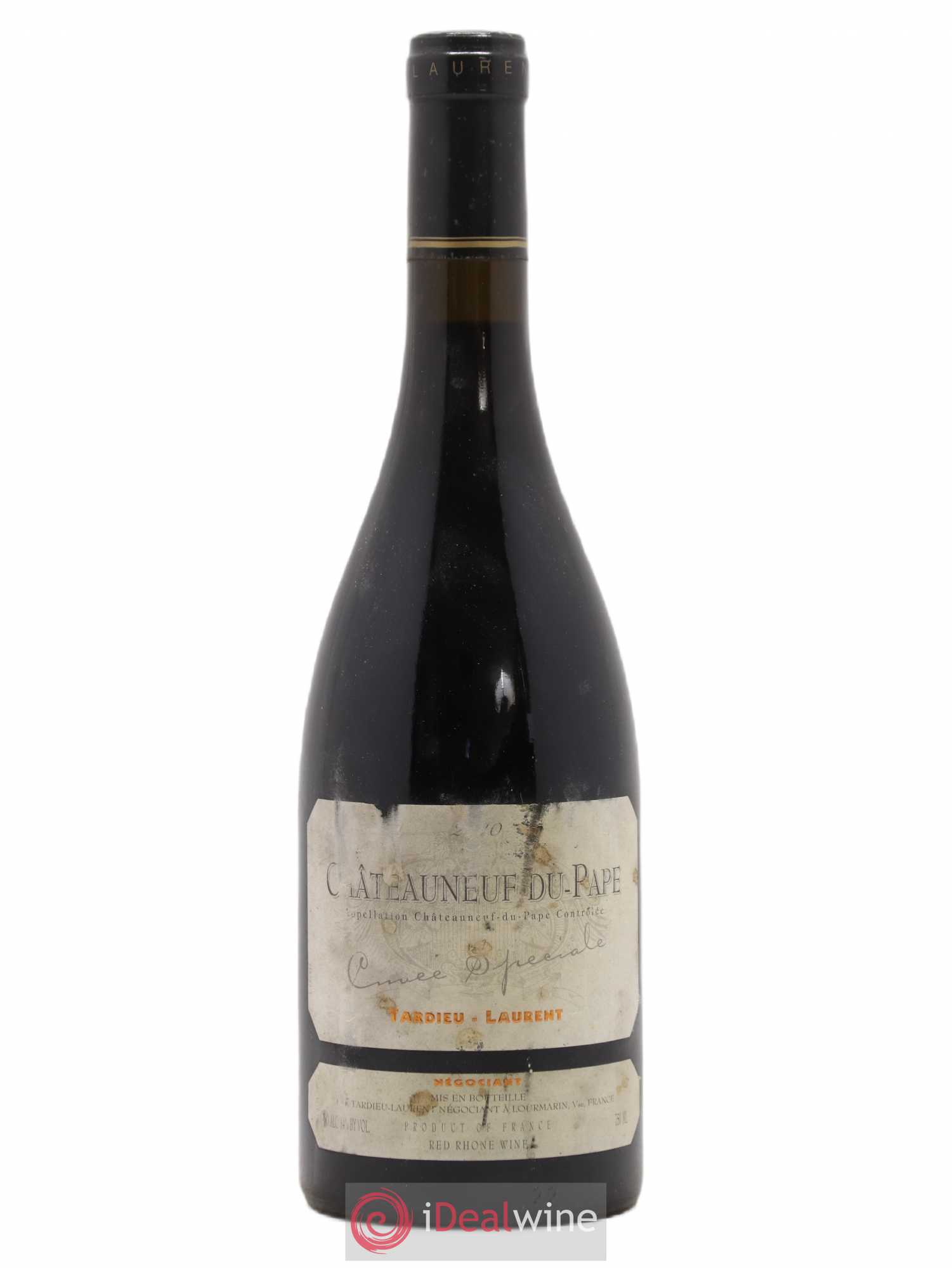 Châteauneuf-du-Pape Tardieu-Laurent Cuvée spéciale Famille Tardieu 2010 - Lot de 1 bouteille - 0