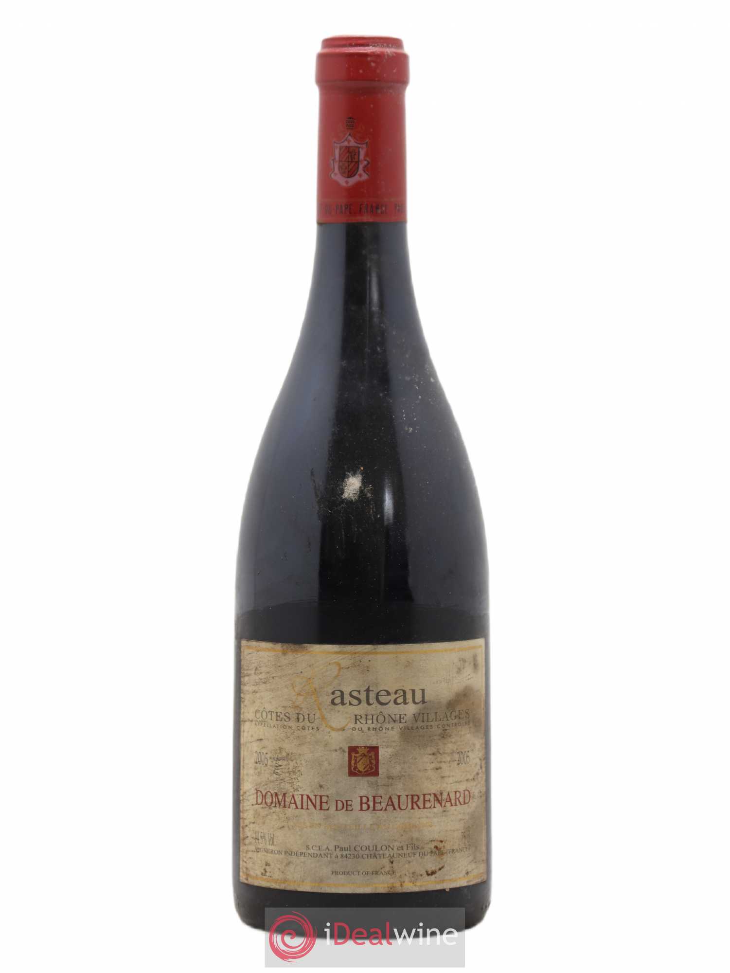 Rasteau Beaurenard (Domaine de) 2005 - Lot de 1 bouteille - 0