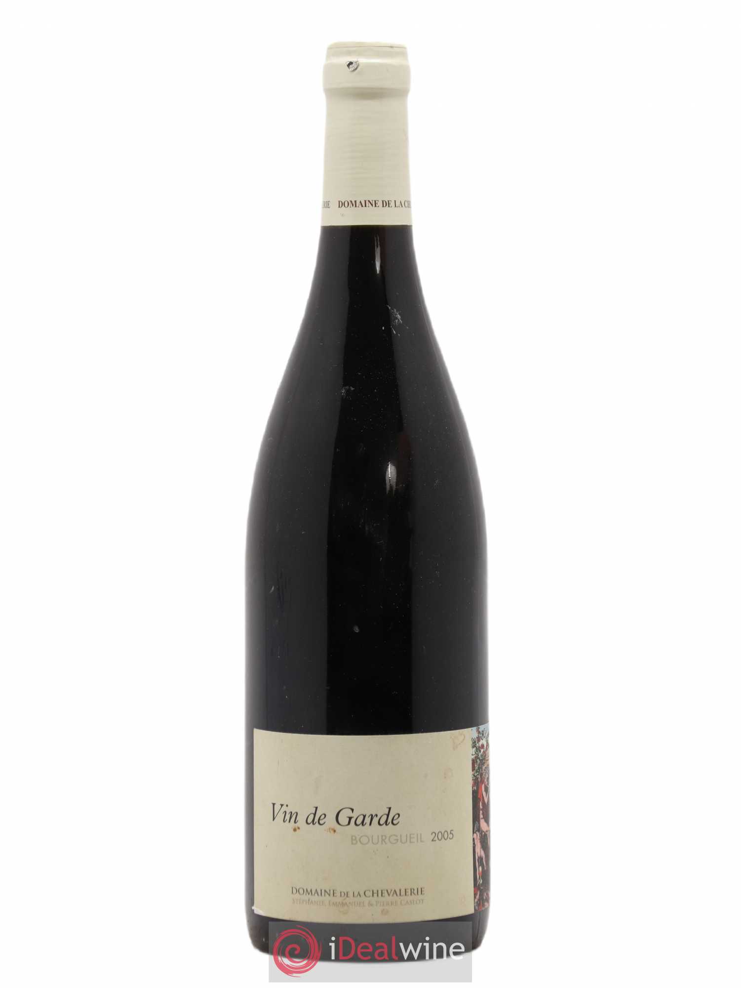 Bourgueil Vin De Garde Domaine de la Chevalerie 2005 - Posten von 1 Flasche - 0