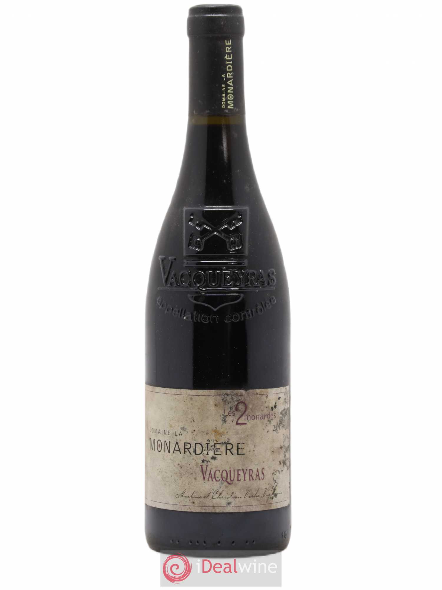 Vacqueyras Les 2 Monardes La Monardière 2009 - Posten von 1 Flasche - 0