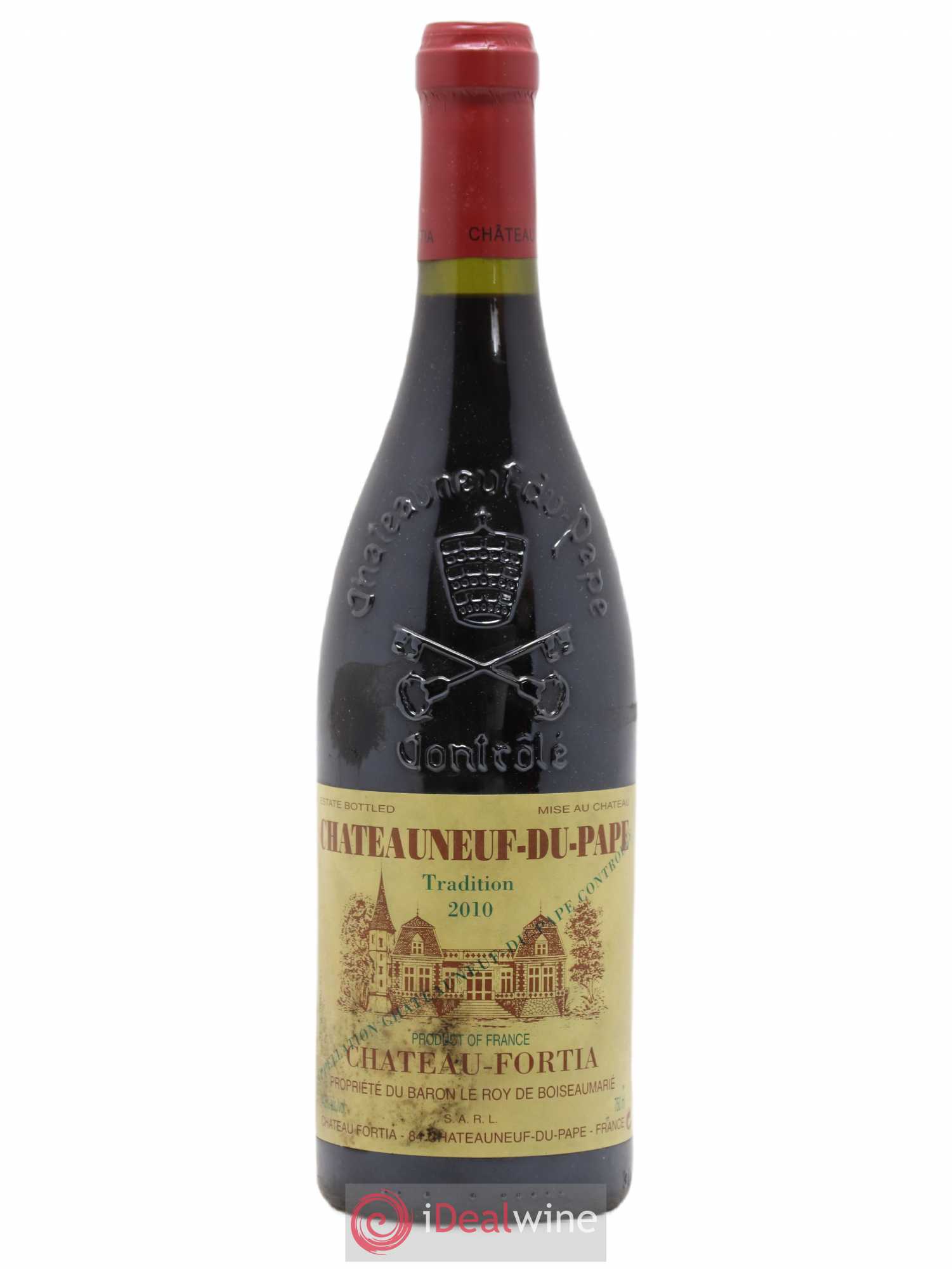 Châteauneuf-du-Pape Château Fortia Tradition 2010 - Lot de 1 bouteille - 0