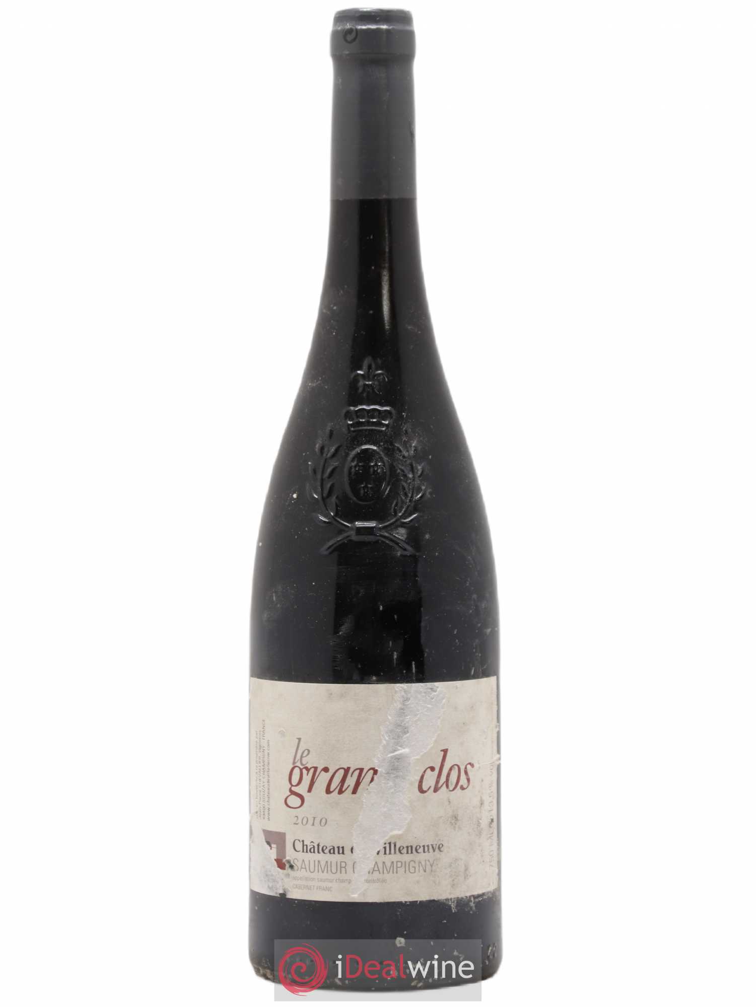Saumur-Champigny Le Grand Clos Château de Villeneuve 2010 - Lot de 1 bouteille - 0