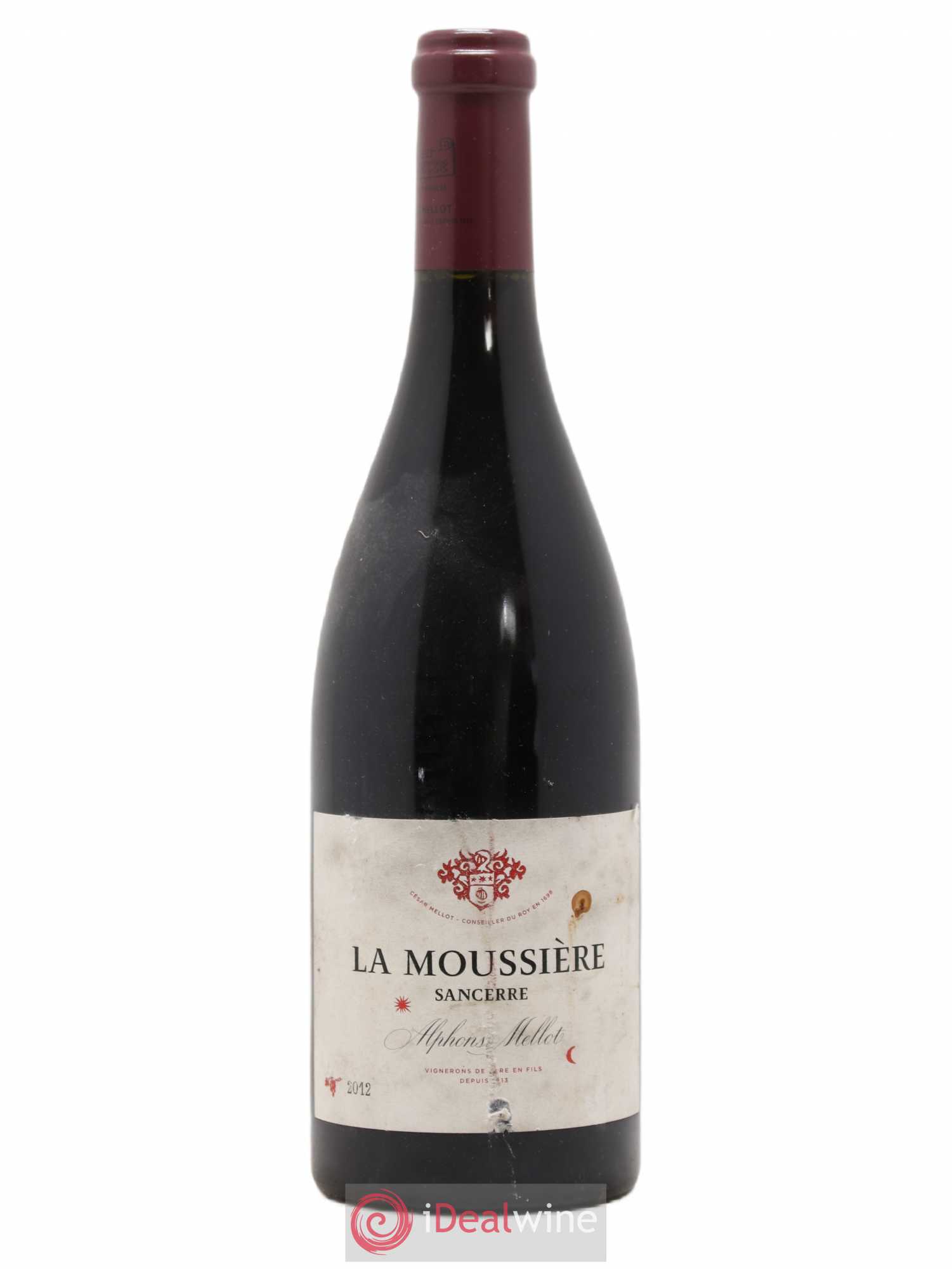 Sancerre La Moussière Alphonse Mellot 2012 - Lot de 1 bouteille - 0