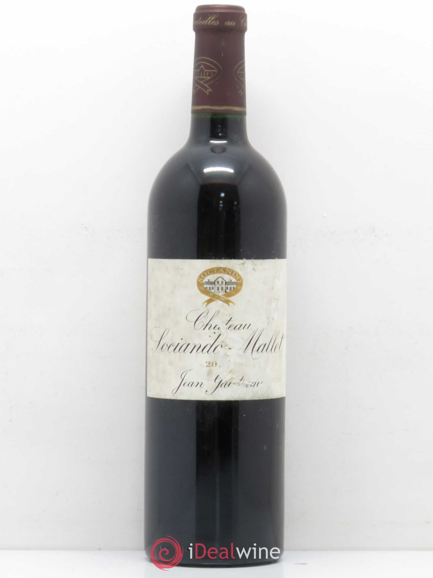 Château Sociando Mallet 2004 - Lot de 1 bouteille - 0