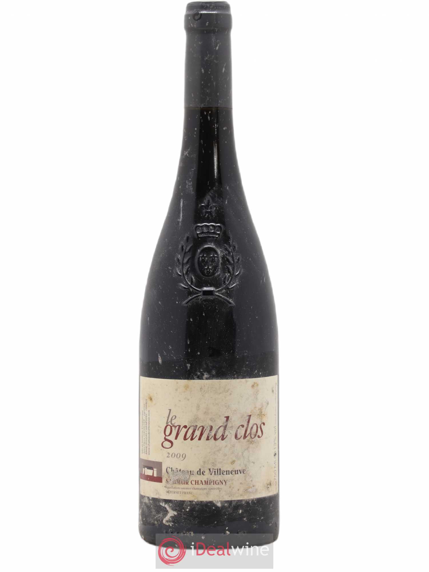 Saumur-Champigny Le Grand Clos Château de Villeneuve 2009 - Lot de 1 bouteille - 0