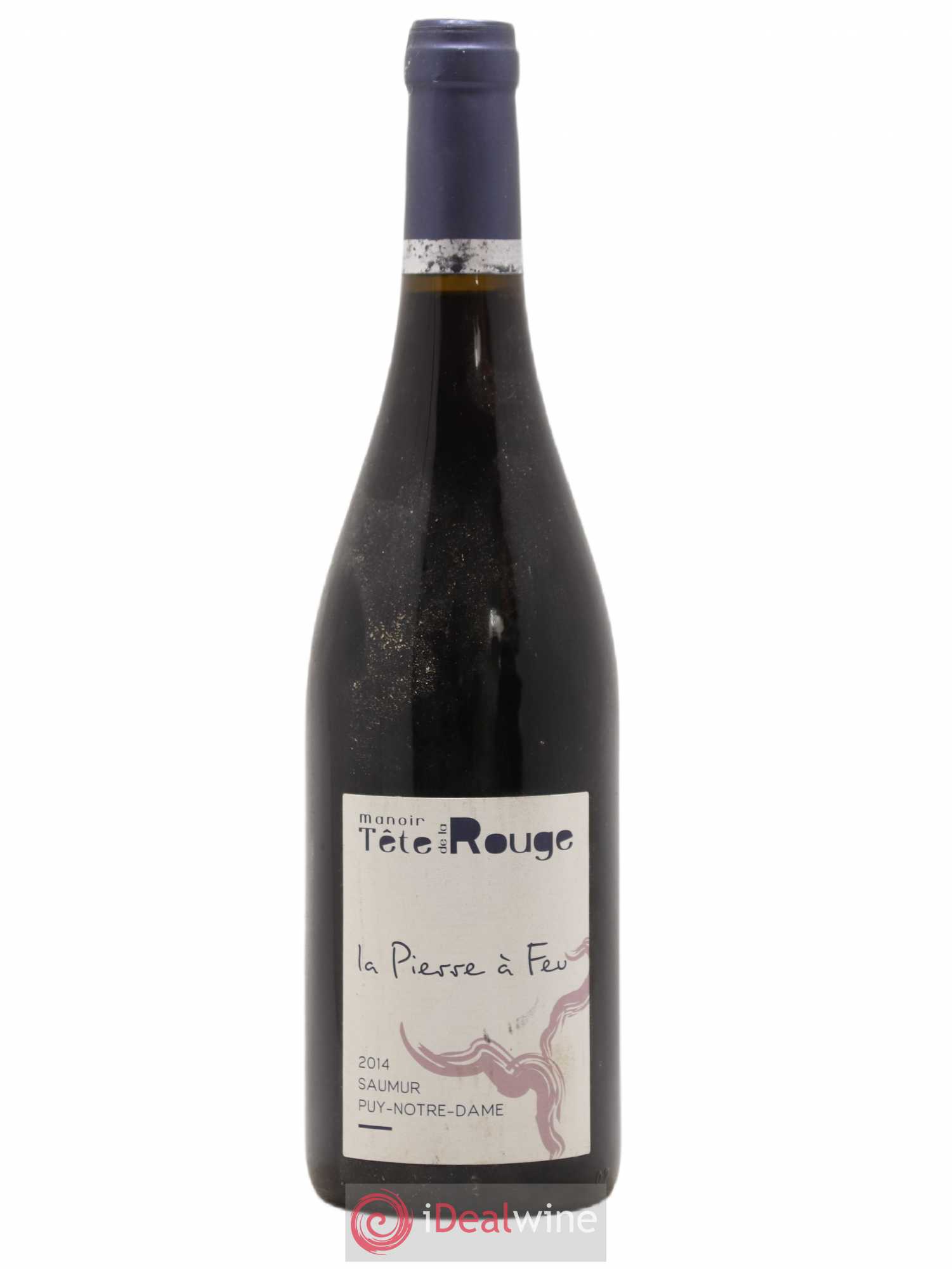 Saumur Puy Notre Dame Manoir de la Tête Rouge Pierre à Feu 2014 - Posten von 1 Flasche - 0