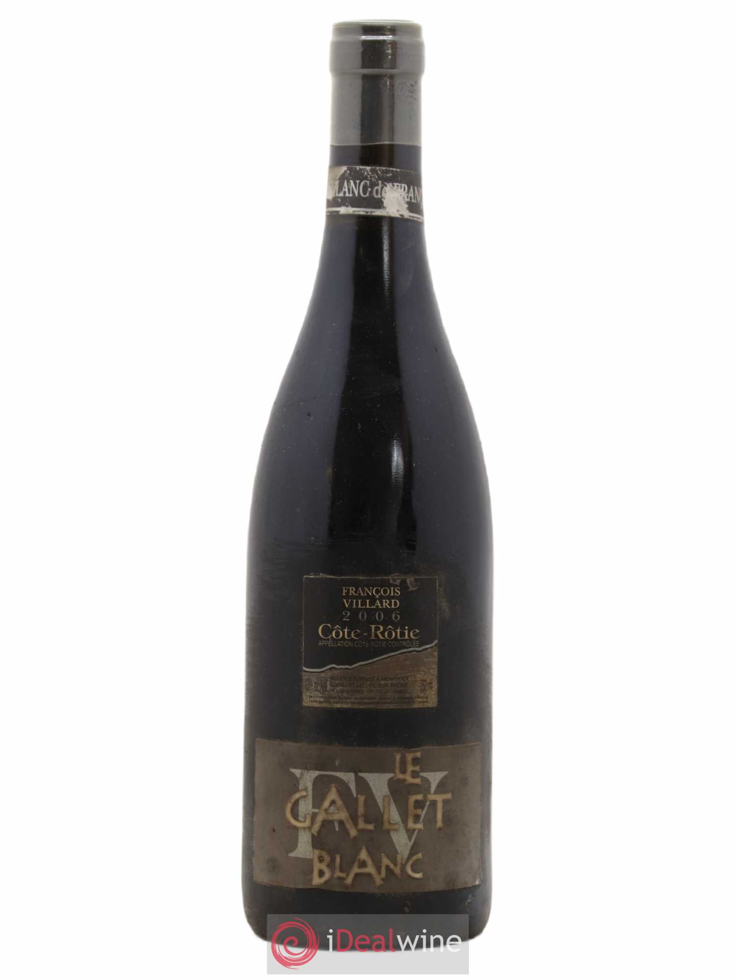 Côte-Rôtie Le Gallet Blanc François Villard 2006 - Lot de 1 bouteille - 0