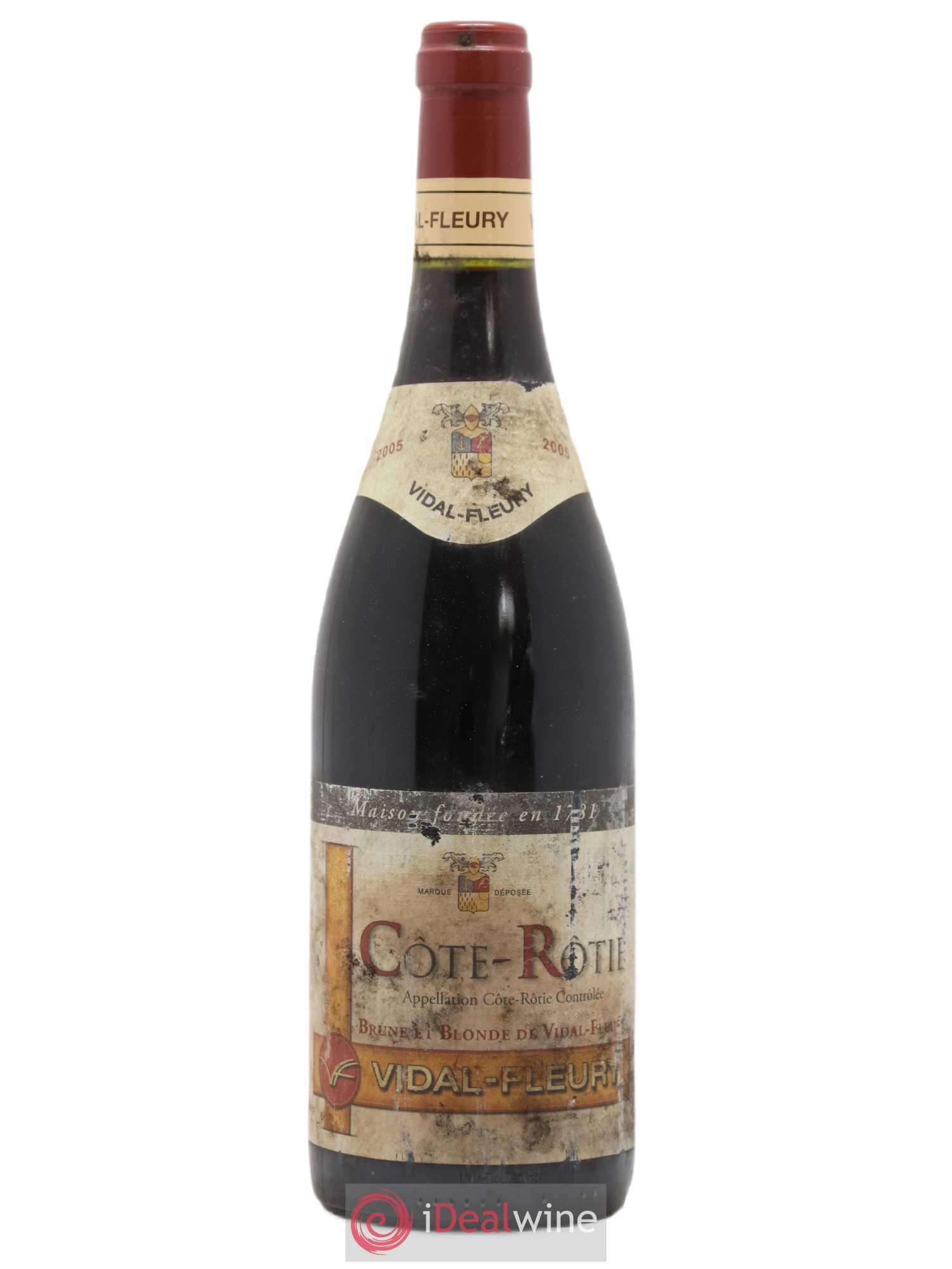 Côte-Rôtie Vidal Fleury 2005 - Lot de 1 bouteille - 0