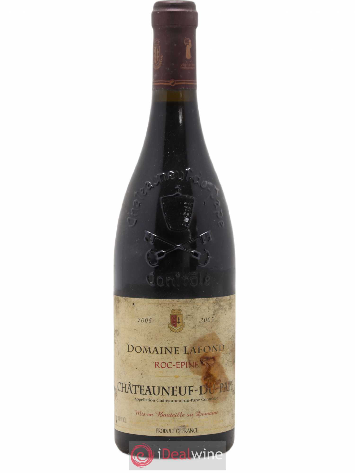 Châteauneuf-du-Pape Lafond Roc Epine 2005 - Lot de 1 bouteille - 0