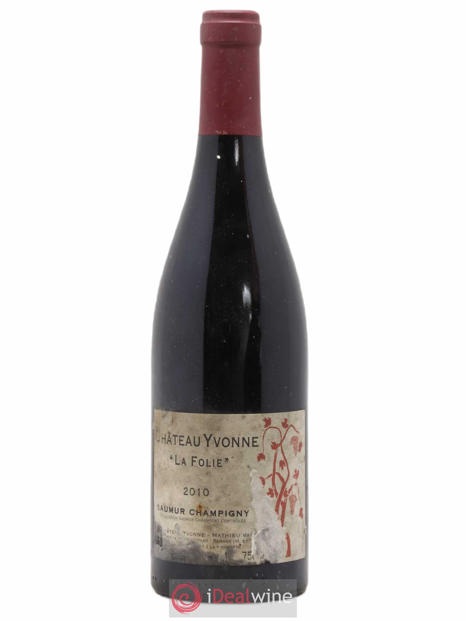 Saumur-Champigny La Folie Château Yvonne 2010 - Lot de 1 bouteille - 0