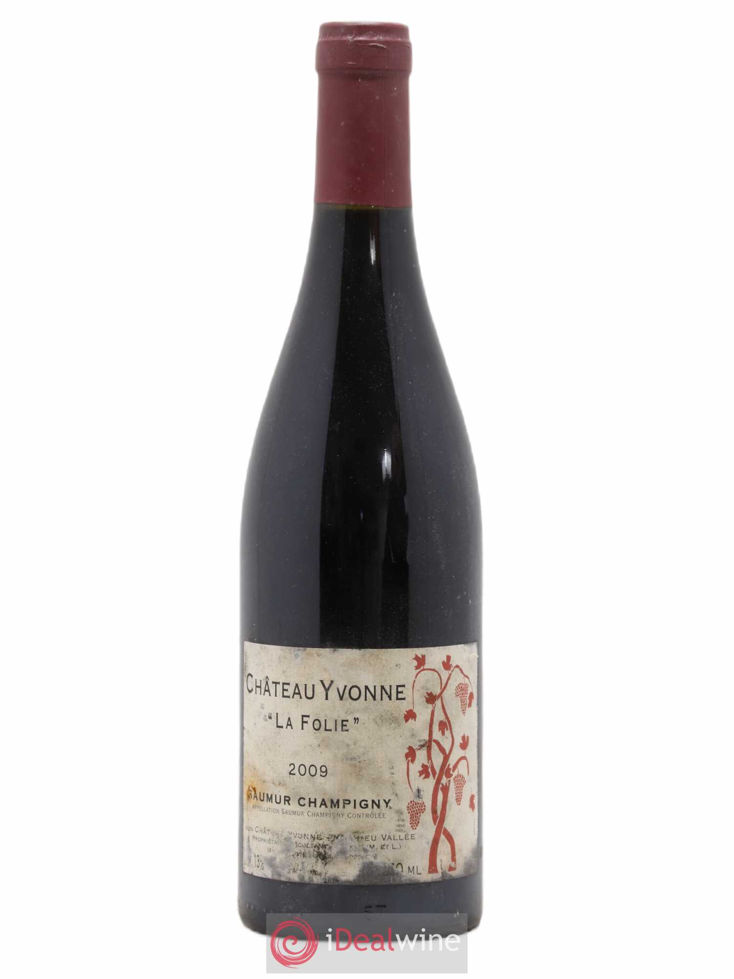 Saumur-Champigny La Folie Château Yvonne 2009 - Lot de 1 bouteille - 0