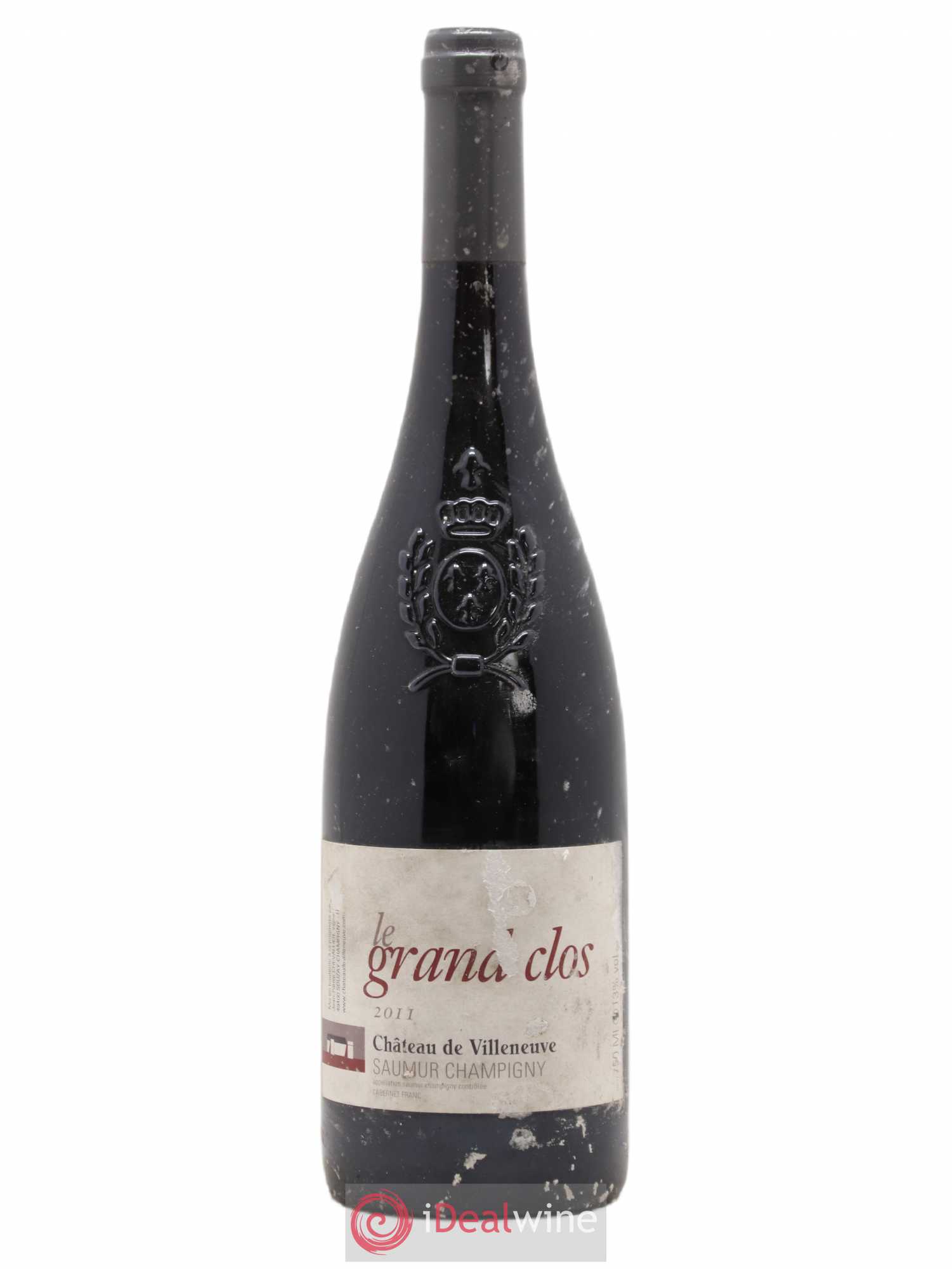 Saumur-Champigny Le Grand Clos Château de Villeneuve 2011 - Lot de 1 bouteille - 0