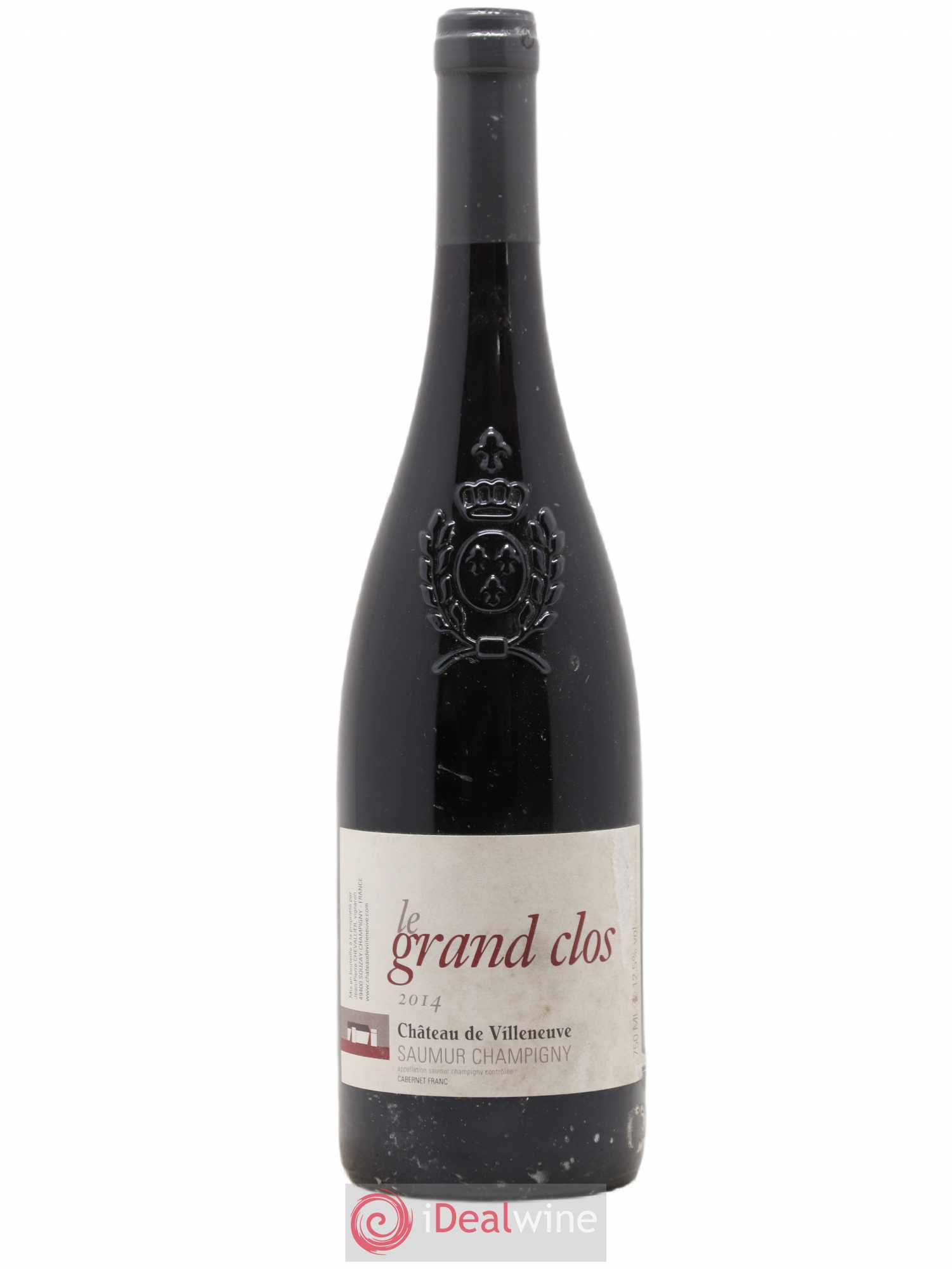 Saumur-Champigny Le Grand Clos Château de Villeneuve 2014 - Lot de 1 bouteille - 0
