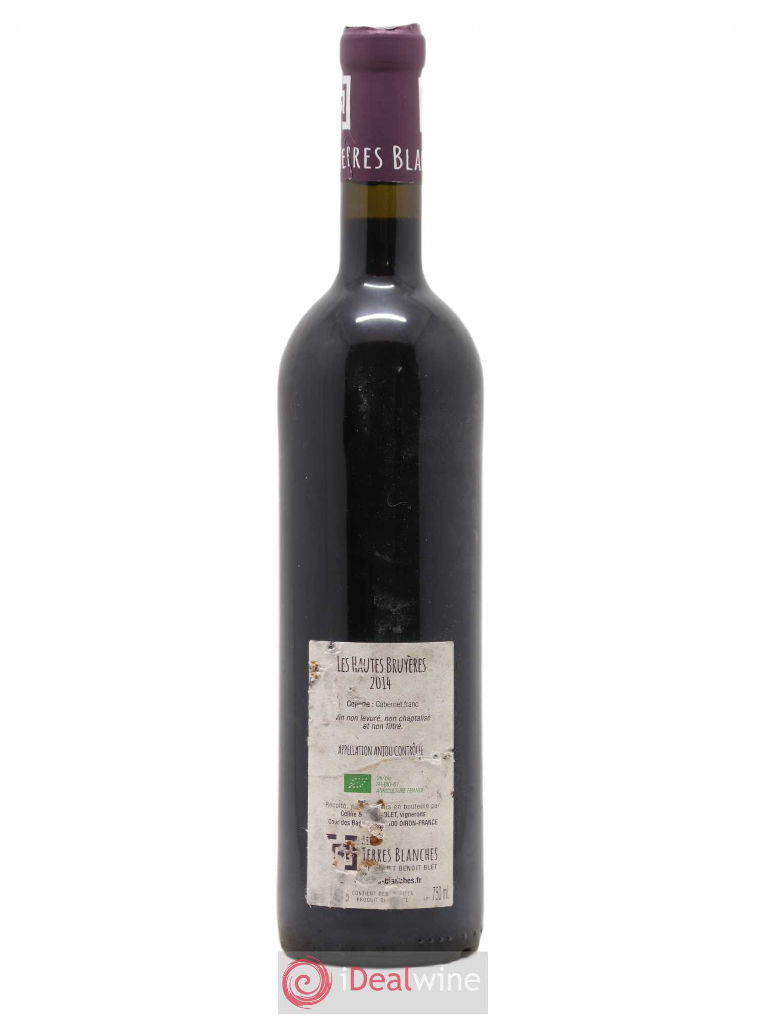 Anjou Terres blanches Les Hautes Bruyères (sans prix de réserve) 2014 - Posten von 1 Flasche - 1