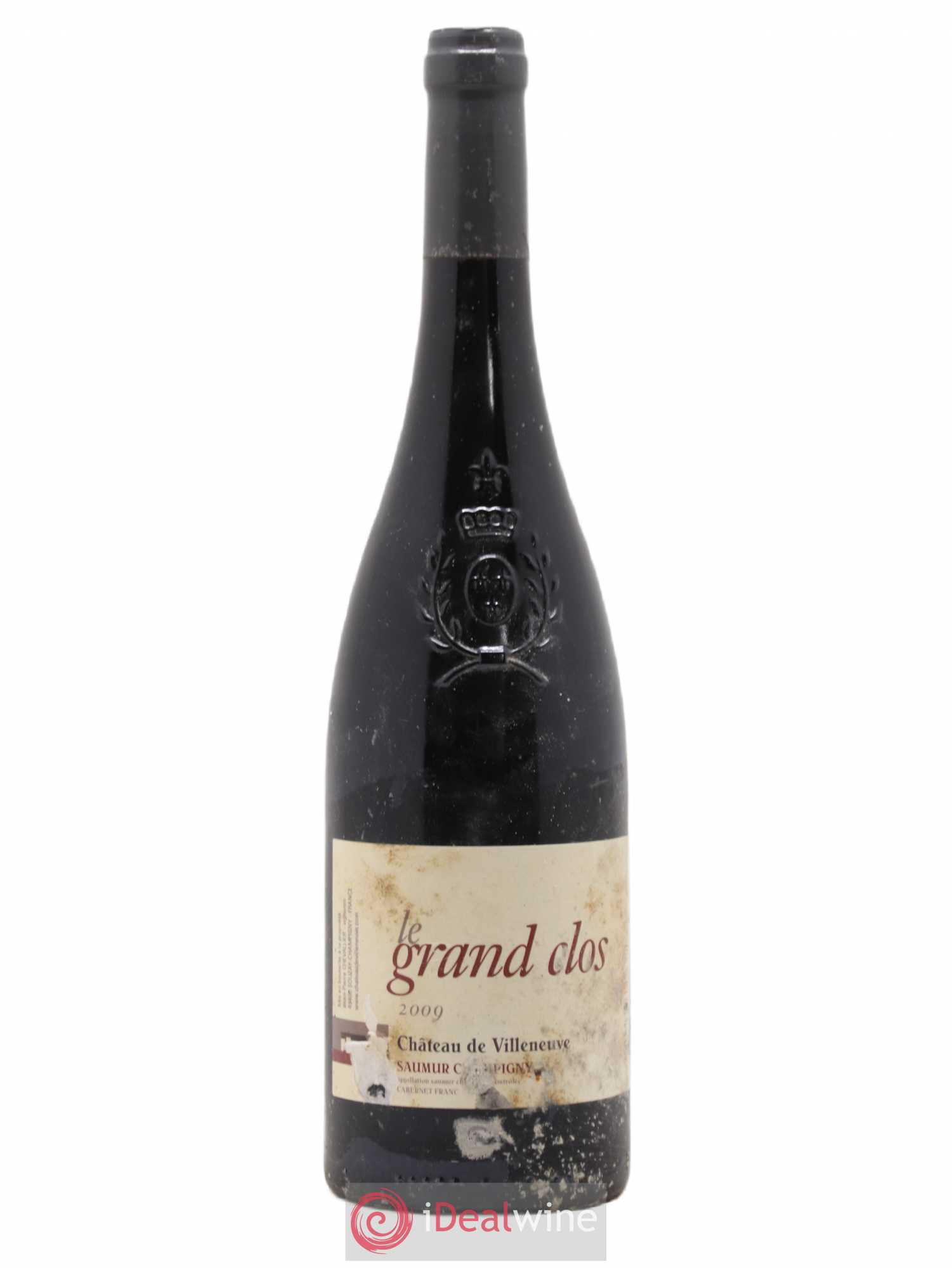 Saumur-Champigny Le Grand Clos Château de Villeneuve 2009 - Lot de 1 bouteille - 0