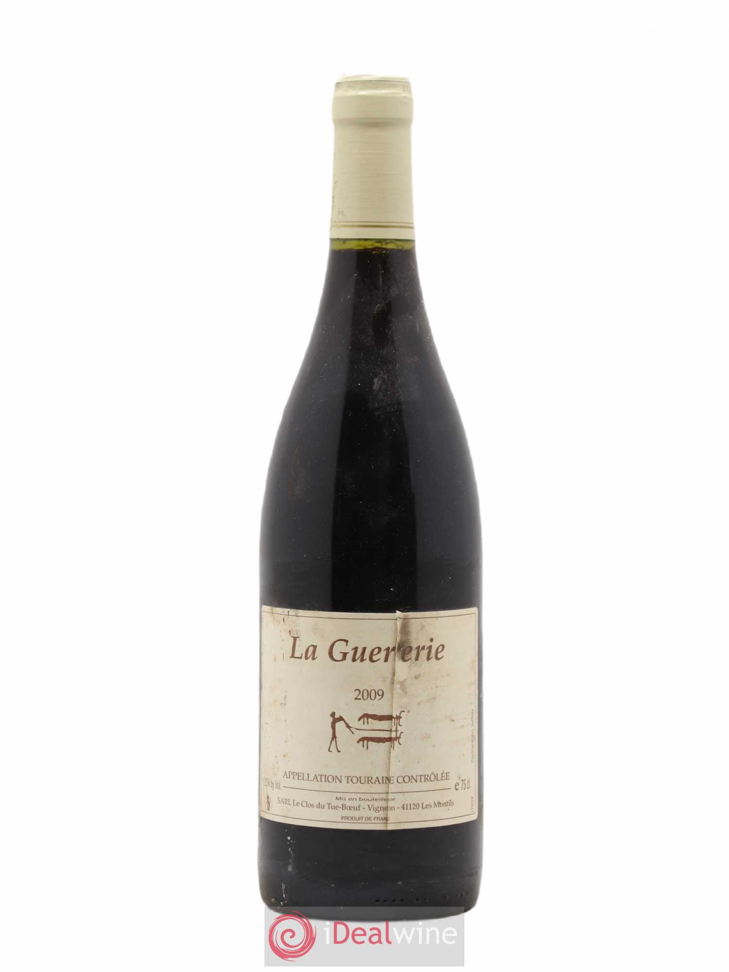 Touraine La Guerrerie Clos du Tue-Boeuf 2009 - Lot de 1 bouteille - 0