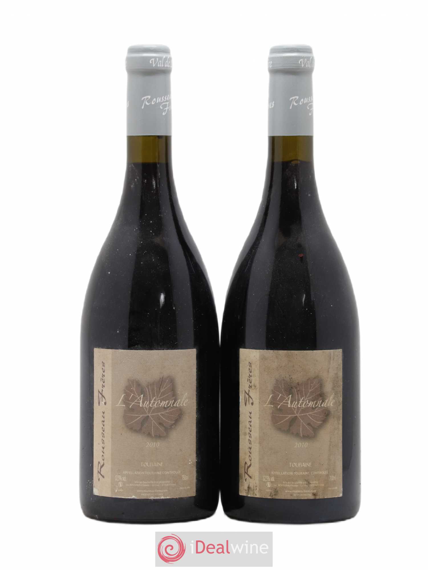 Touraine Rousseau L'Automnale (sans prix de réserve) 2010 - Posten von 2 Flaschen - 0