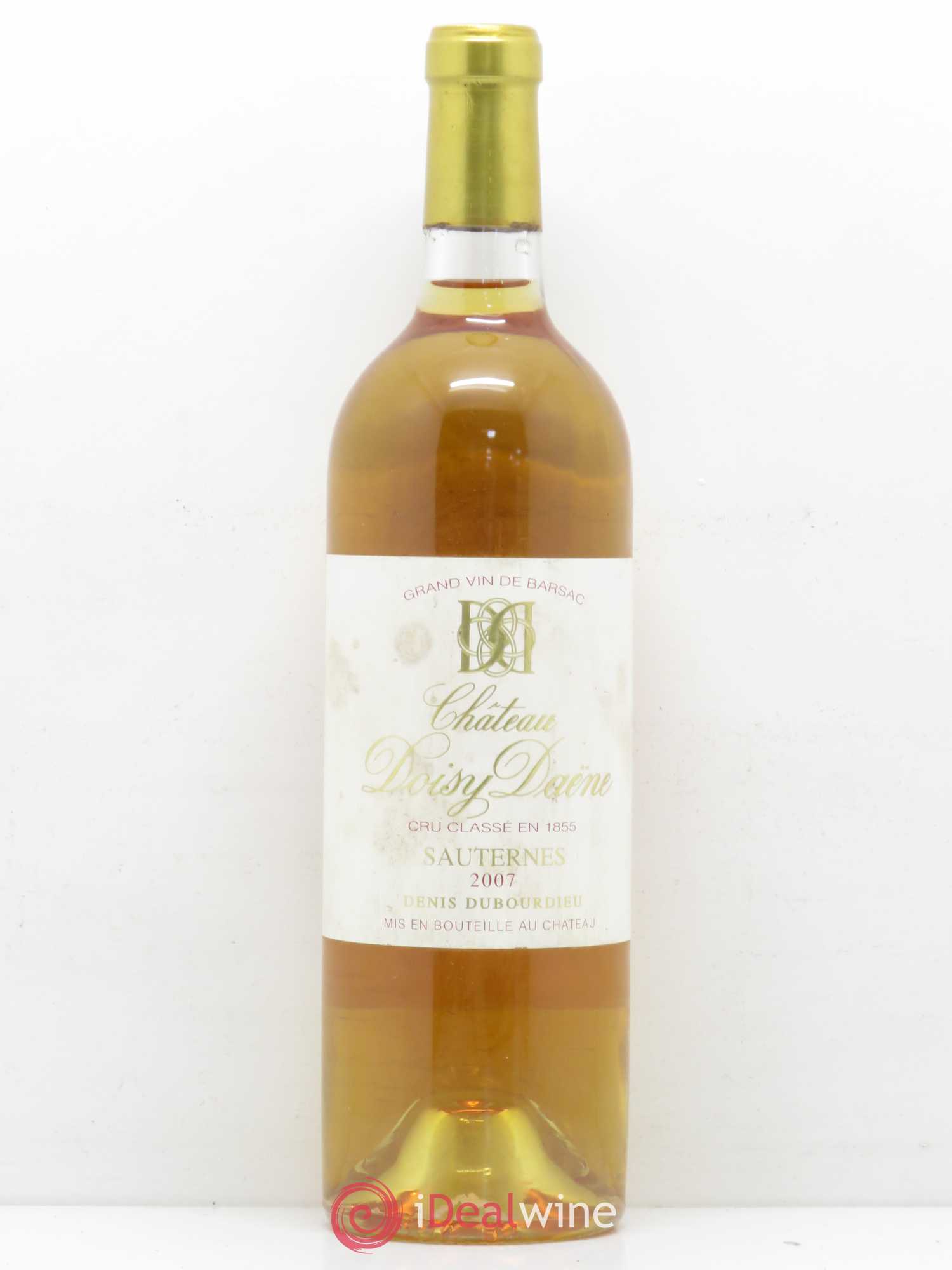Château Doisy Daëne 2ème Grand Cru Classé 2007 - Lotto di 1 bottiglia - 0