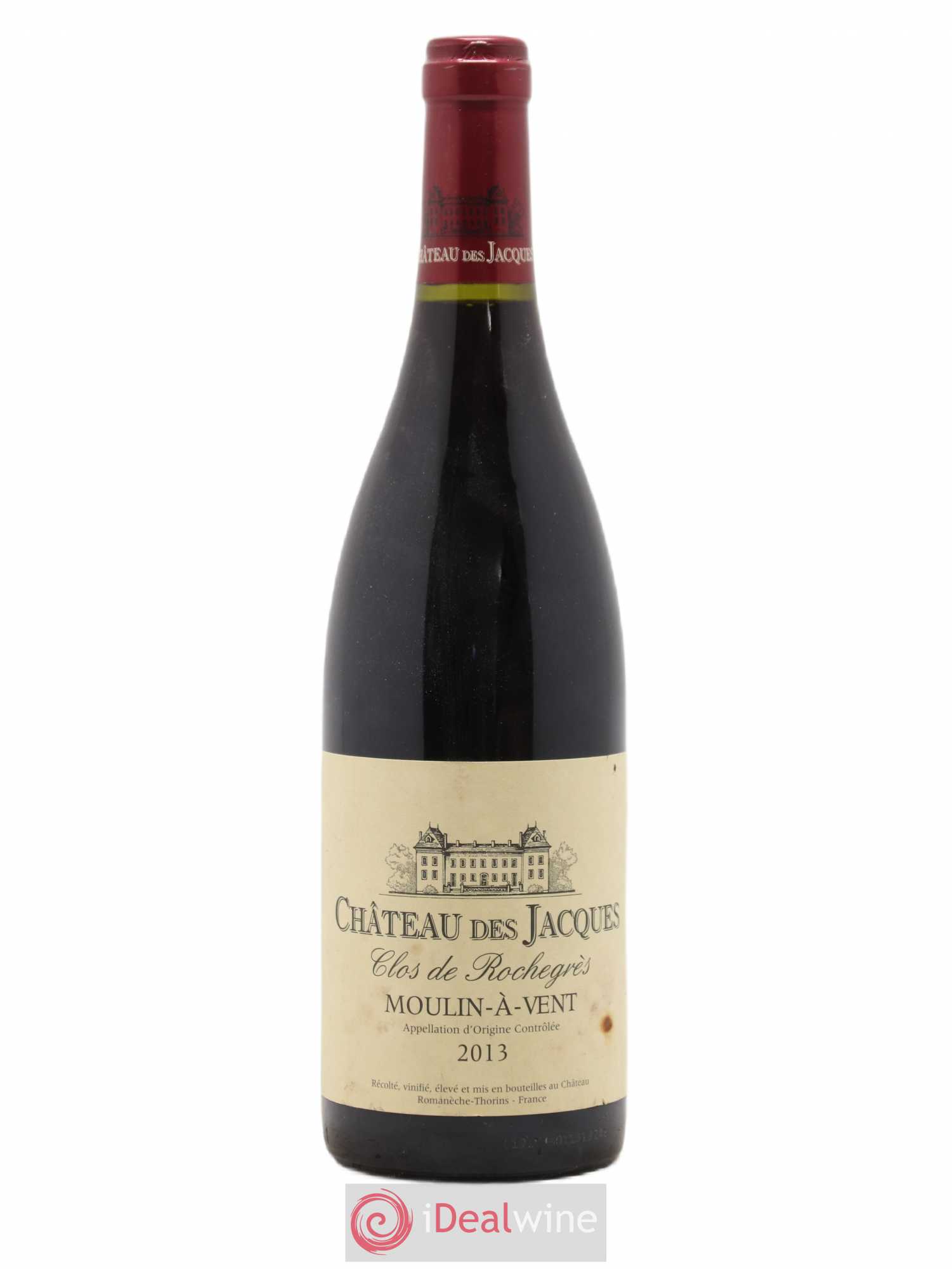 Moulin-à-Vent Clos de Rochegrès Château des Jacques 2013 - Posten von 1 Flasche - 0